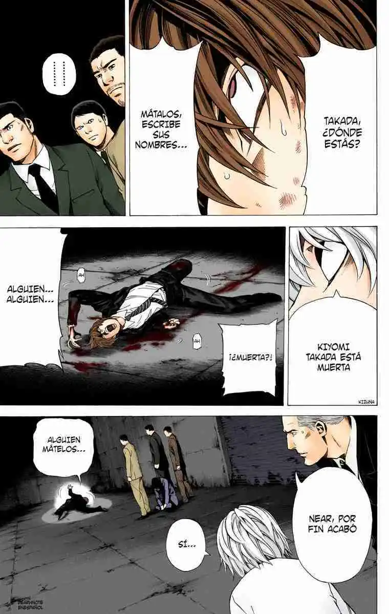 Página 19 — Death Note - full color Capítulo 106