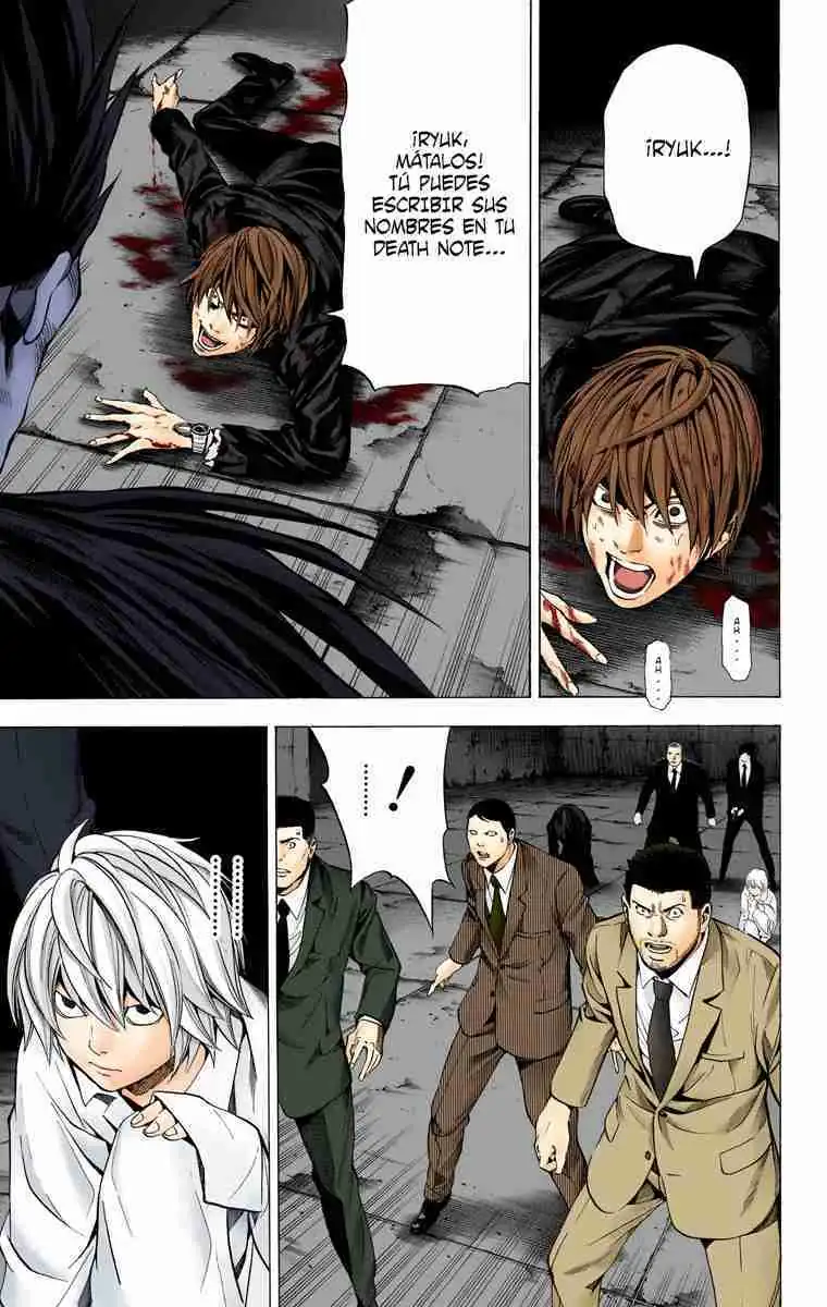 Página 3 — Death Note - full color Capítulo 107