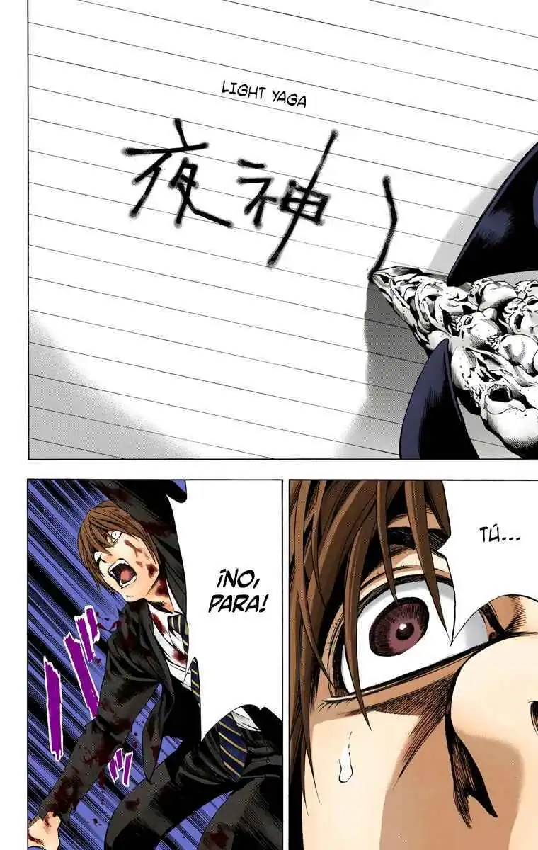 Página 8 — Death Note - full color Capítulo 107