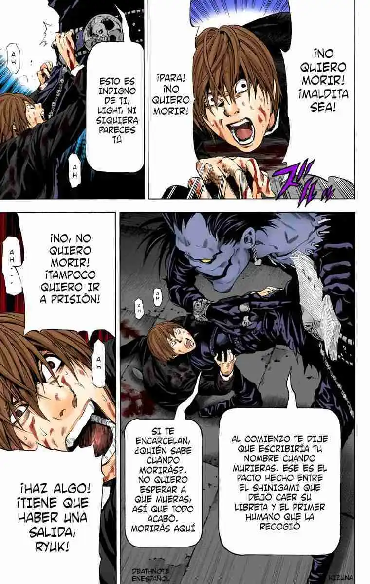 Página 11 — Death Note - full color Capítulo 107