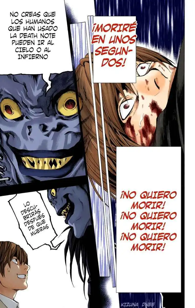 Página 13 — Death Note - full color Capítulo 107