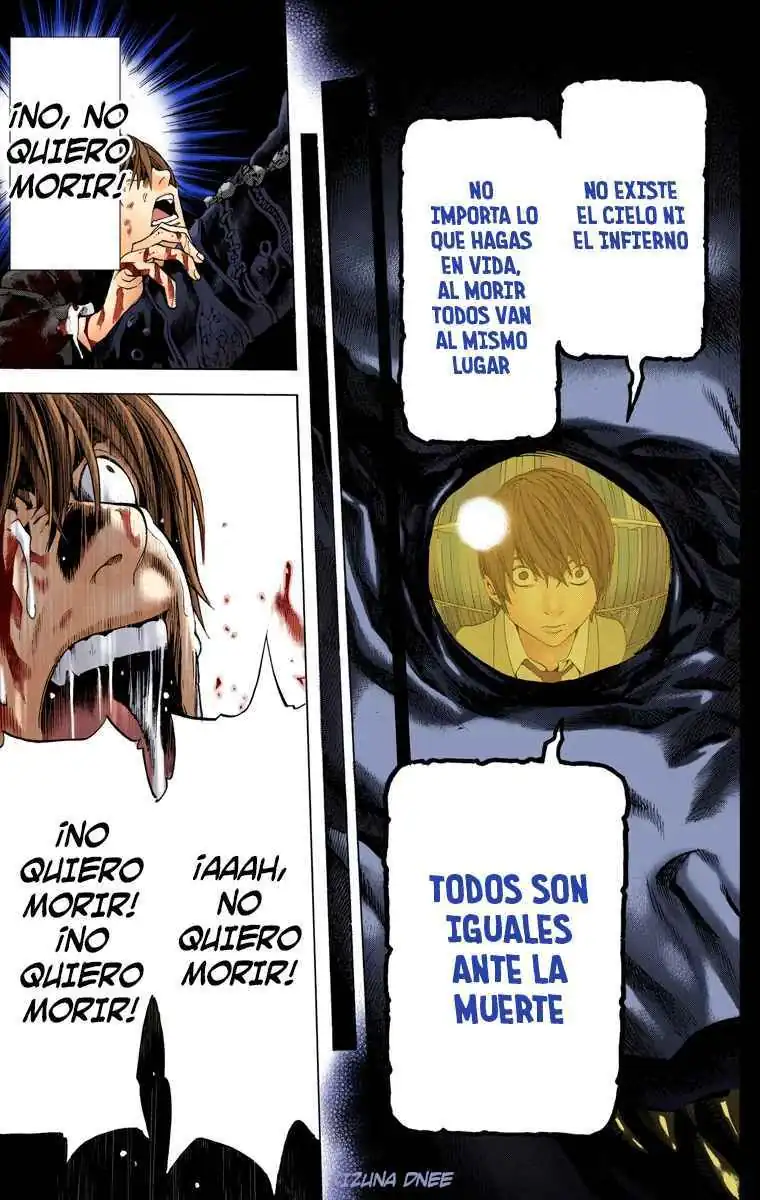 Página 15 — Death Note - full color Capítulo 107