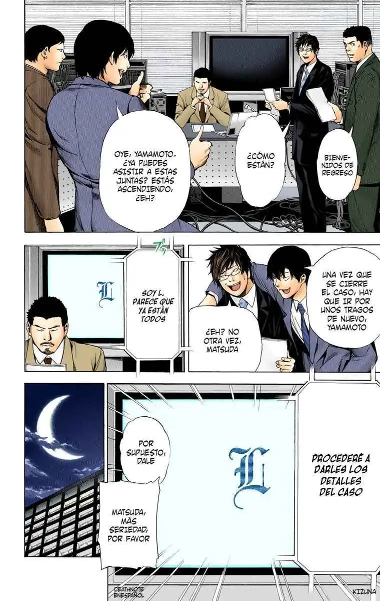 Página 14 — Death Note - full color Capítulo 108