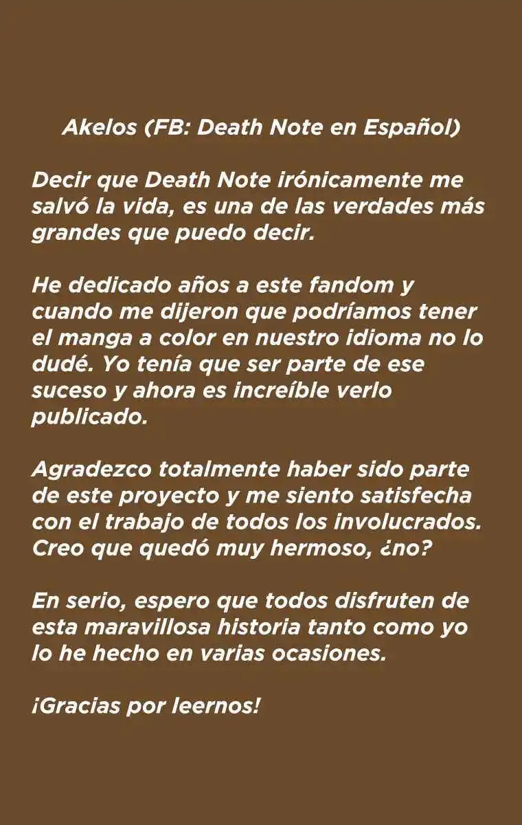 Página 22 — Death Note - full color Capítulo 108