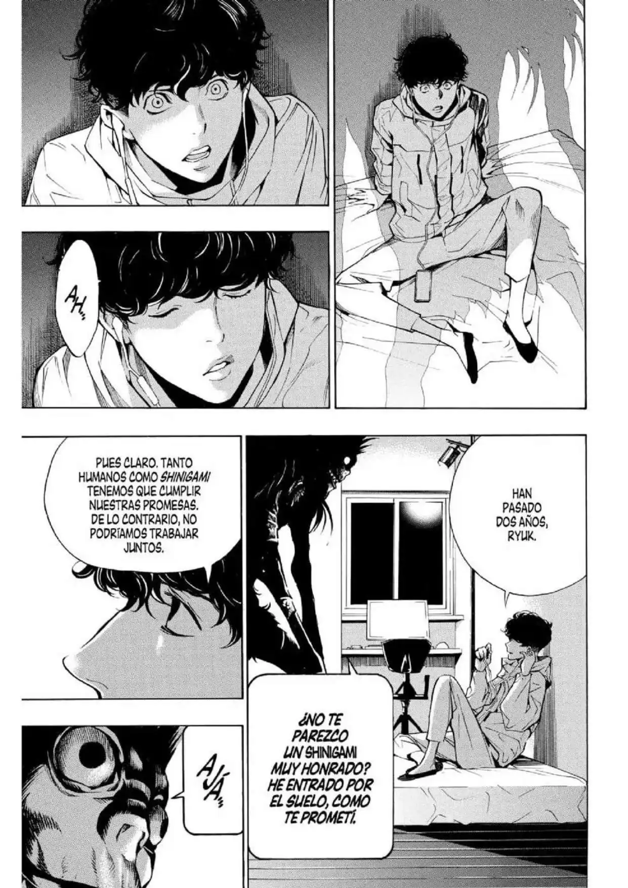 Página 8 — Death Note : Never Capítulo 1