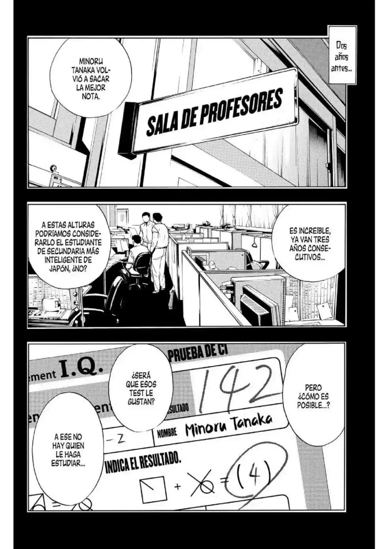 Página 9 — Death Note : Never Capítulo 1