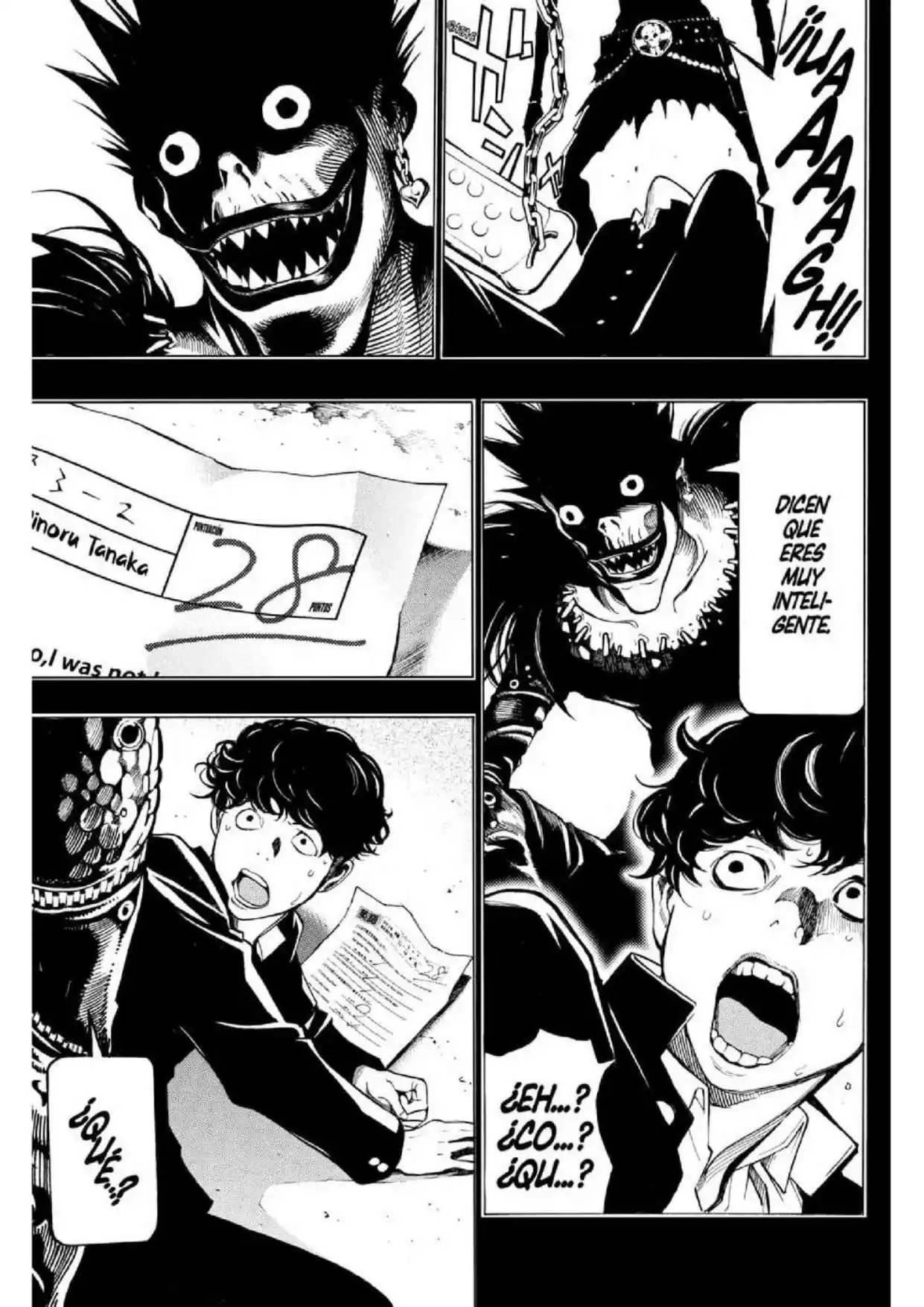 Página 12 — Death Note : Never Capítulo 1