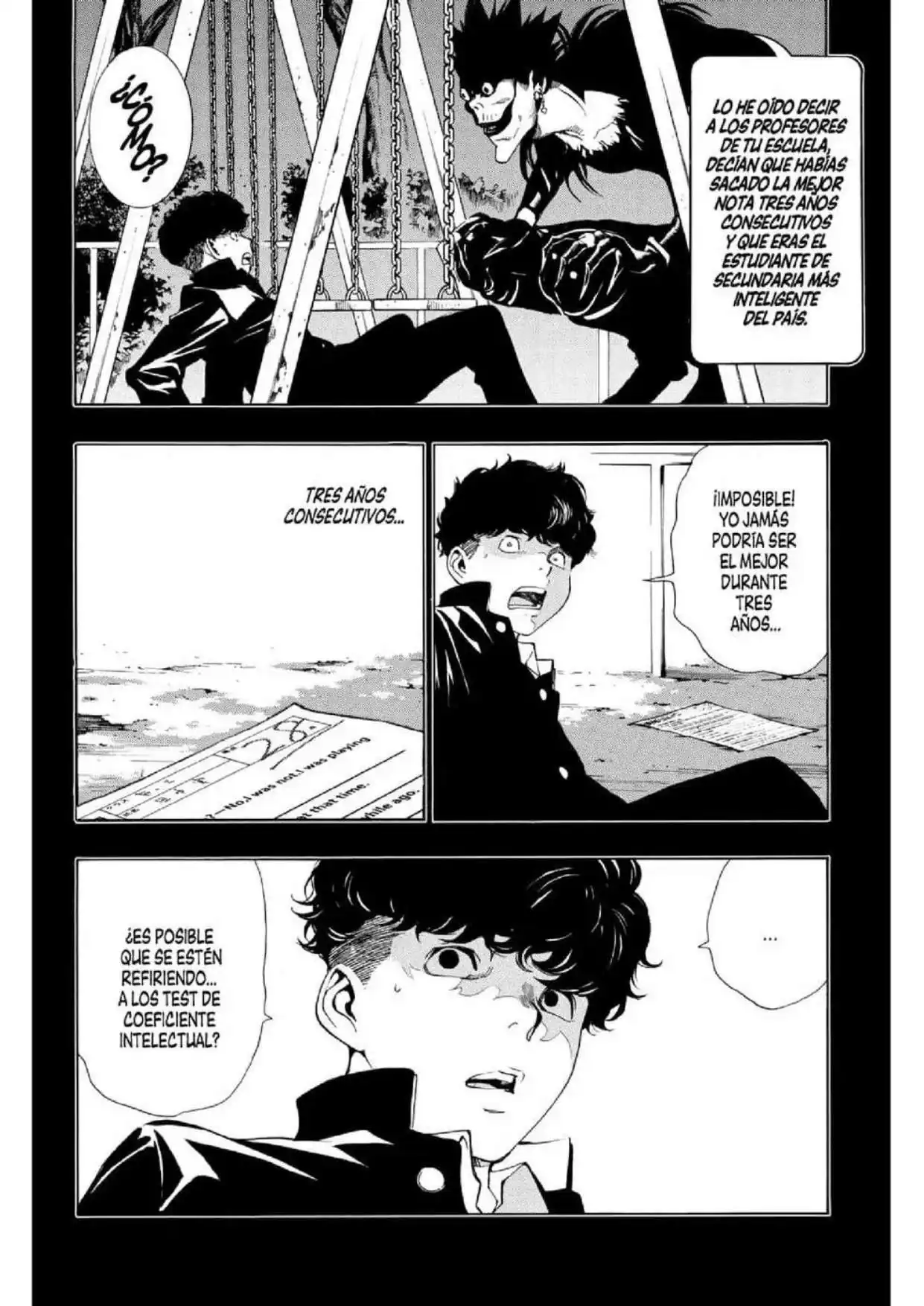 Página 13 — Death Note : Never Capítulo 1