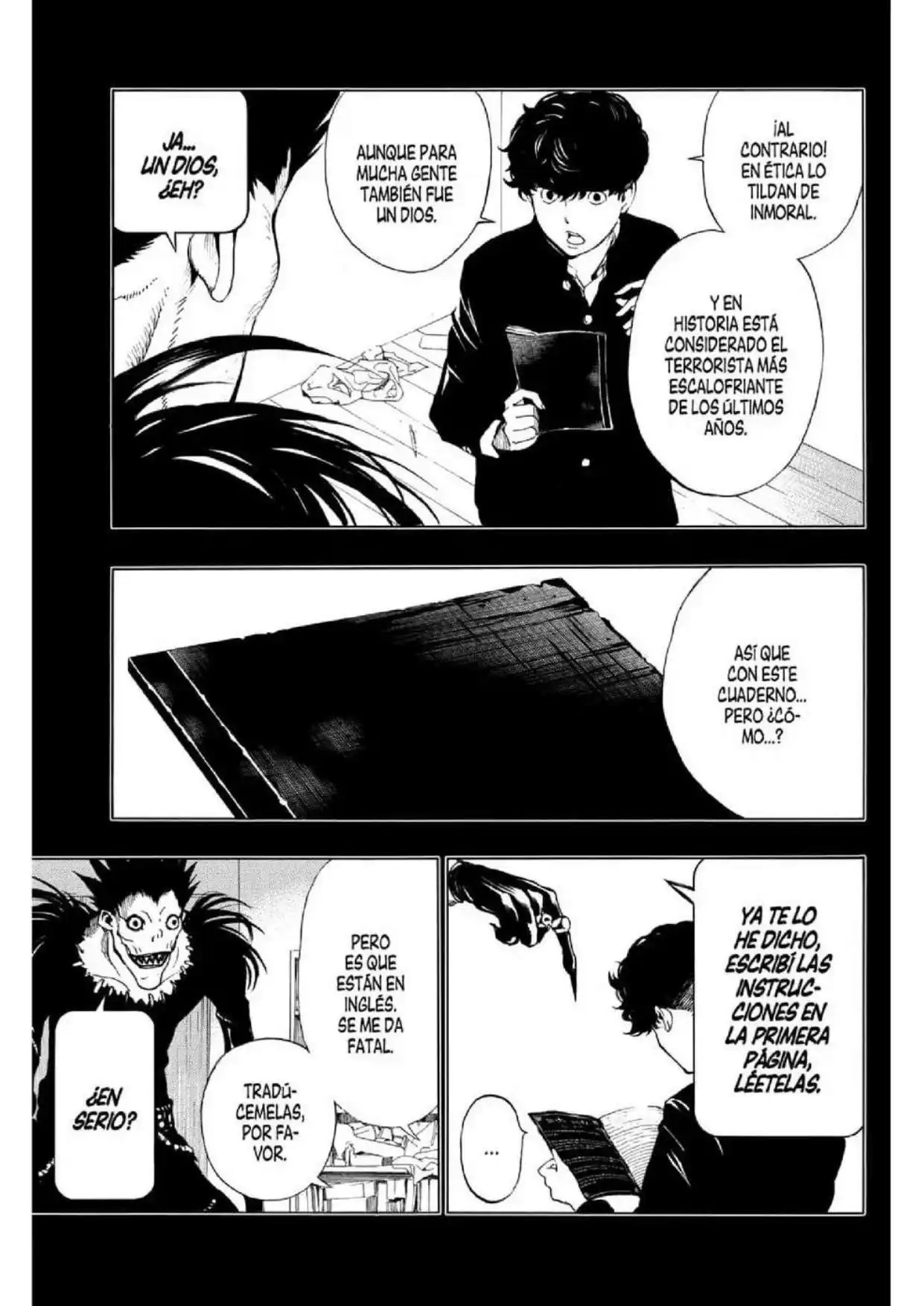 Página 18 — Death Note : Never Capítulo 1