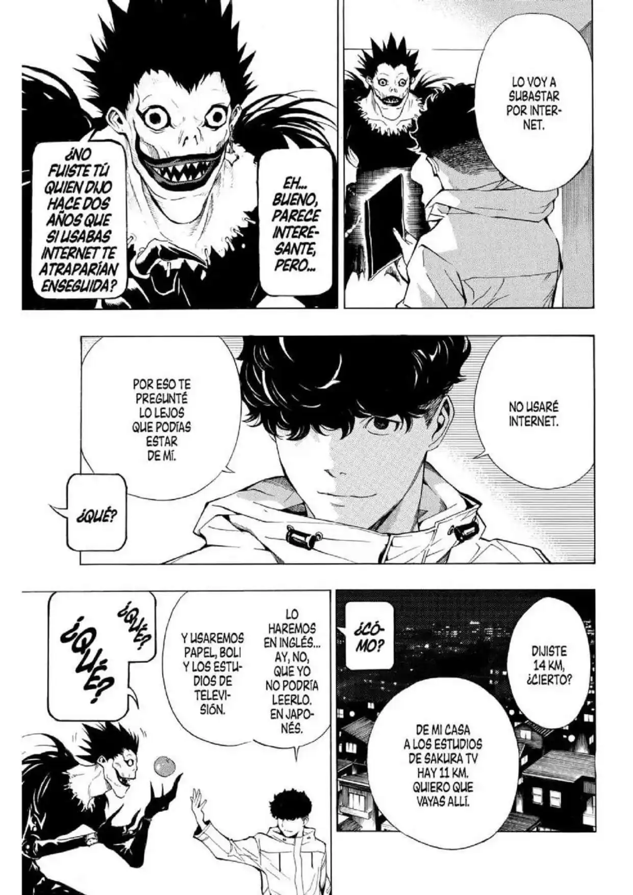 Página 34 — Death Note : Never Capítulo 1