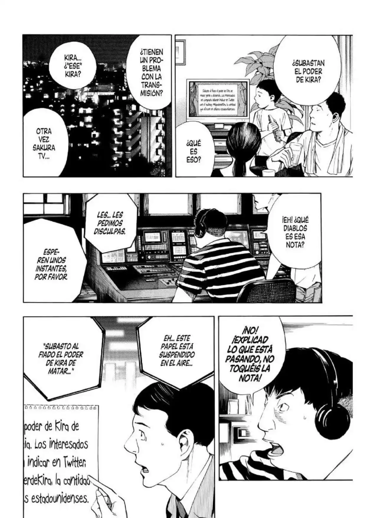 Página 37 — Death Note : Never Capítulo 1