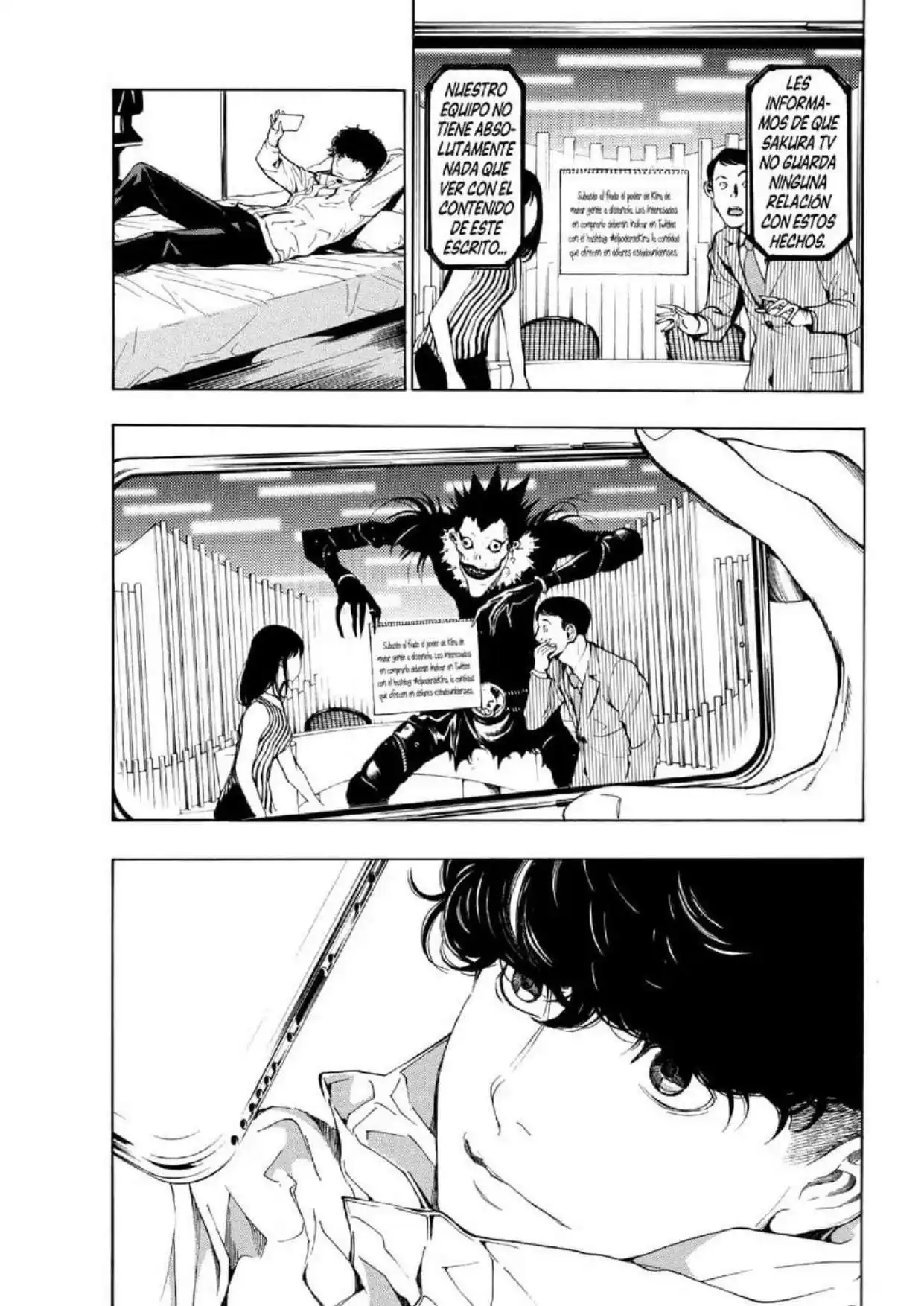 Página 38 — Death Note : Never Capítulo 1