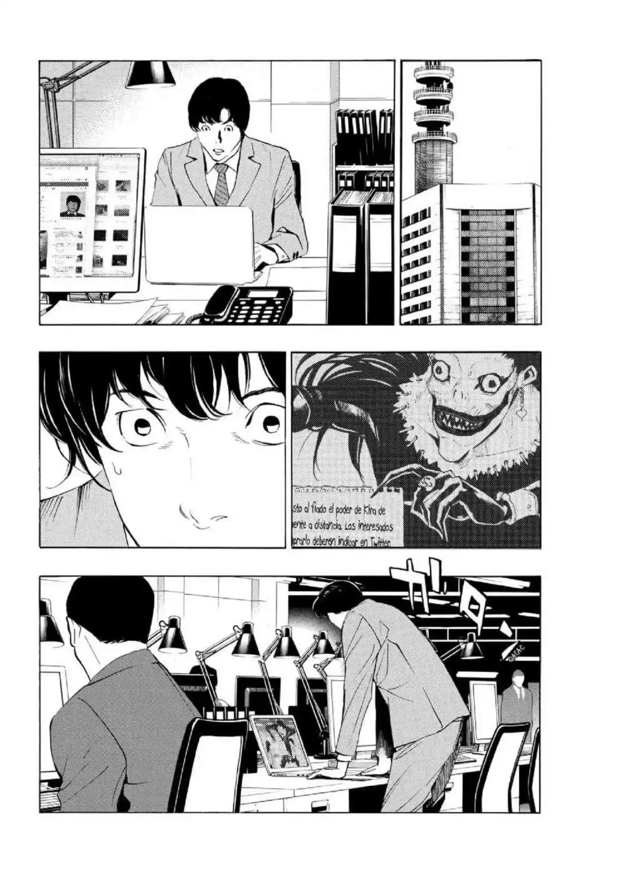 Página 39 — Death Note : Never Capítulo 1