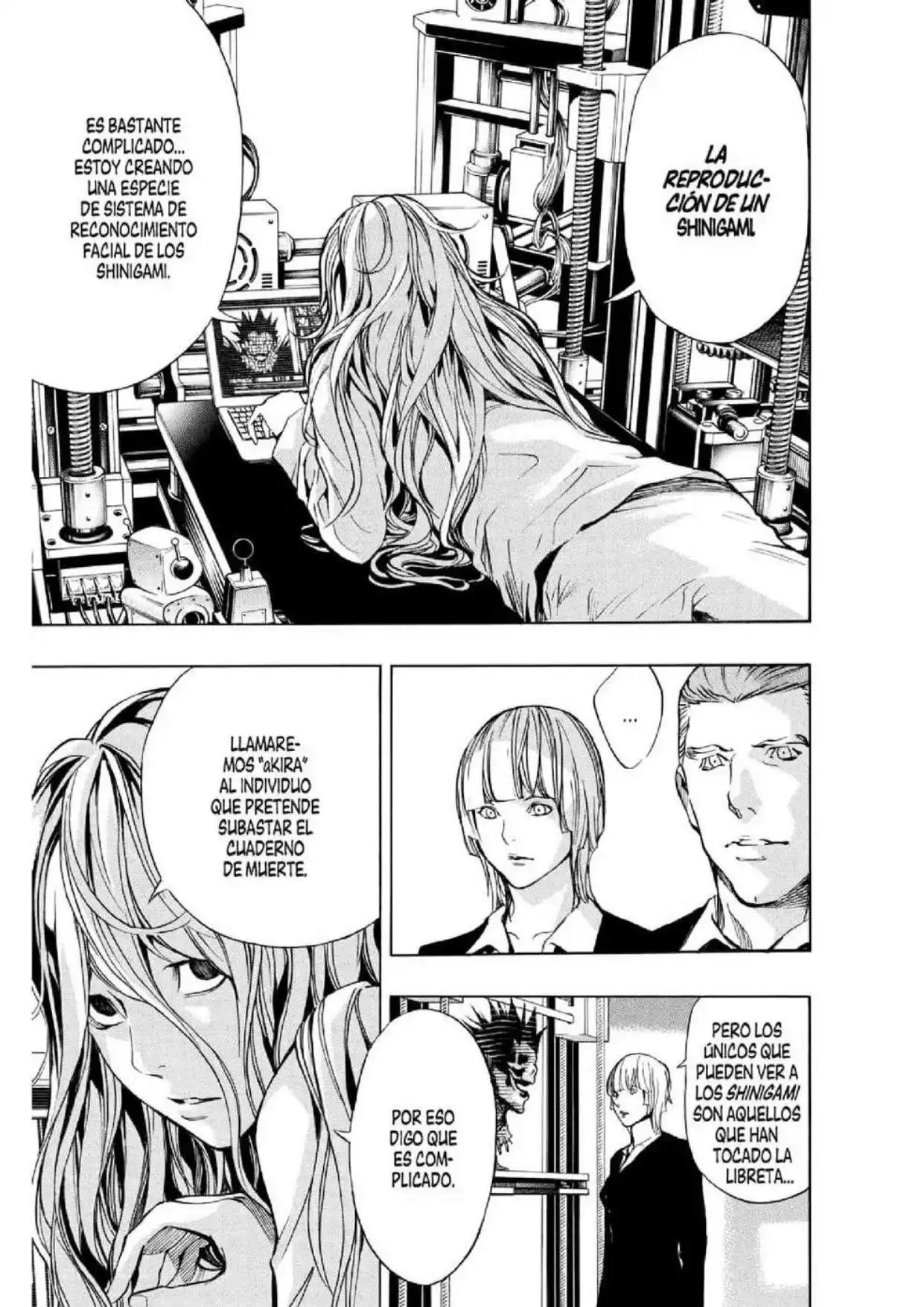 Página 44 — Death Note : Never Capítulo 1