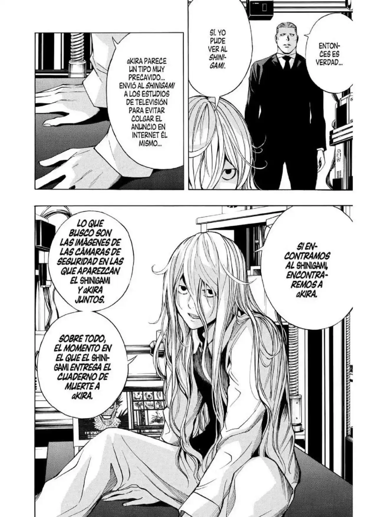 Página 45 — Death Note : Never Capítulo 1