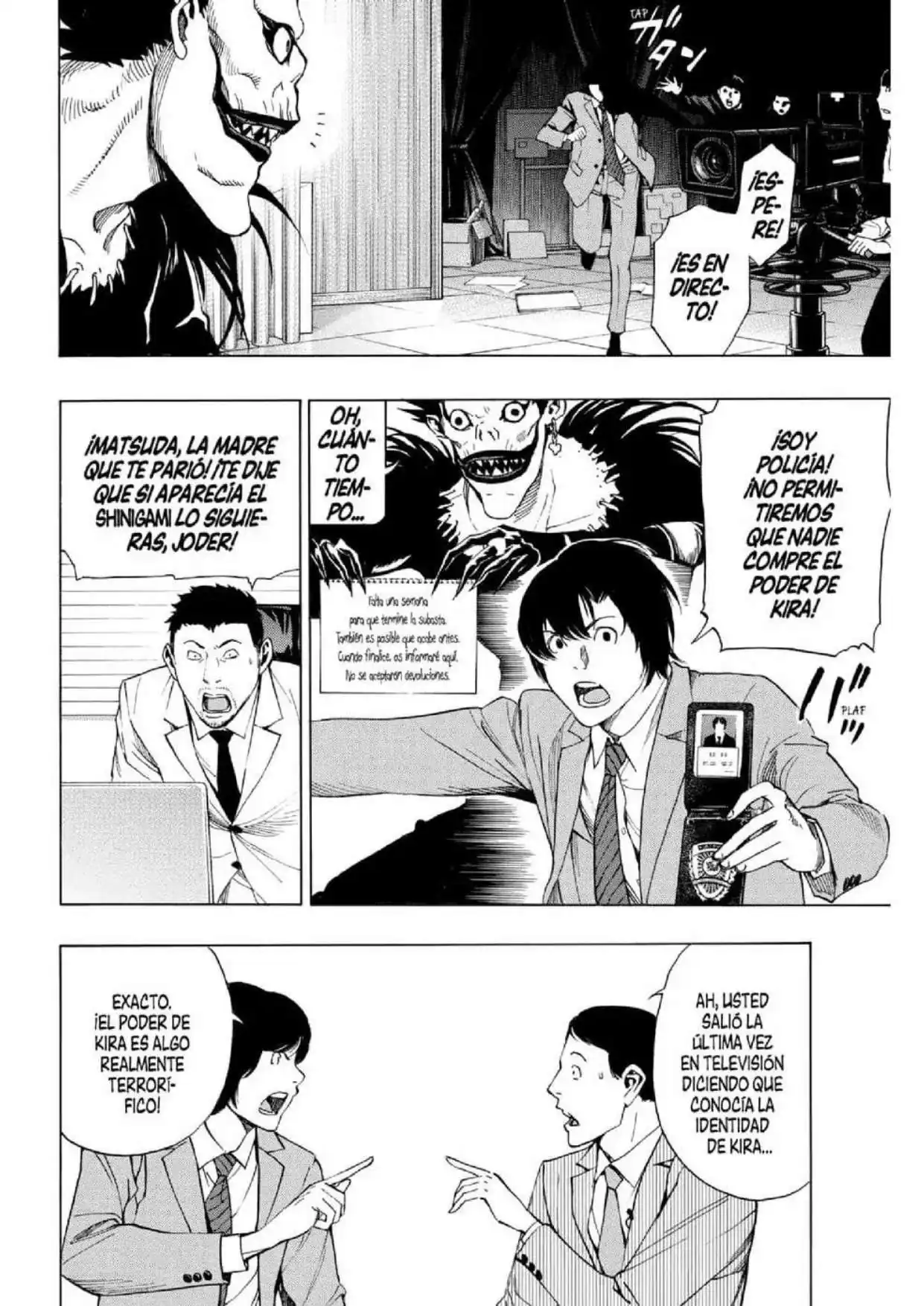 Página 55 — Death Note : Never Capítulo 1