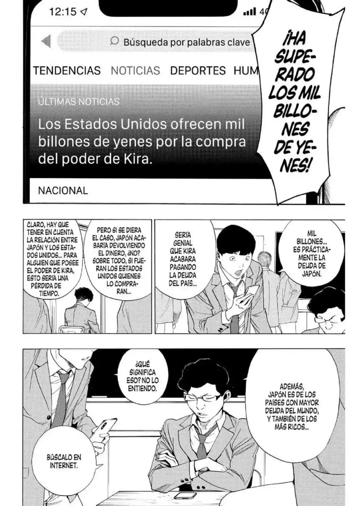 Página 63 — Death Note : Never Capítulo 1