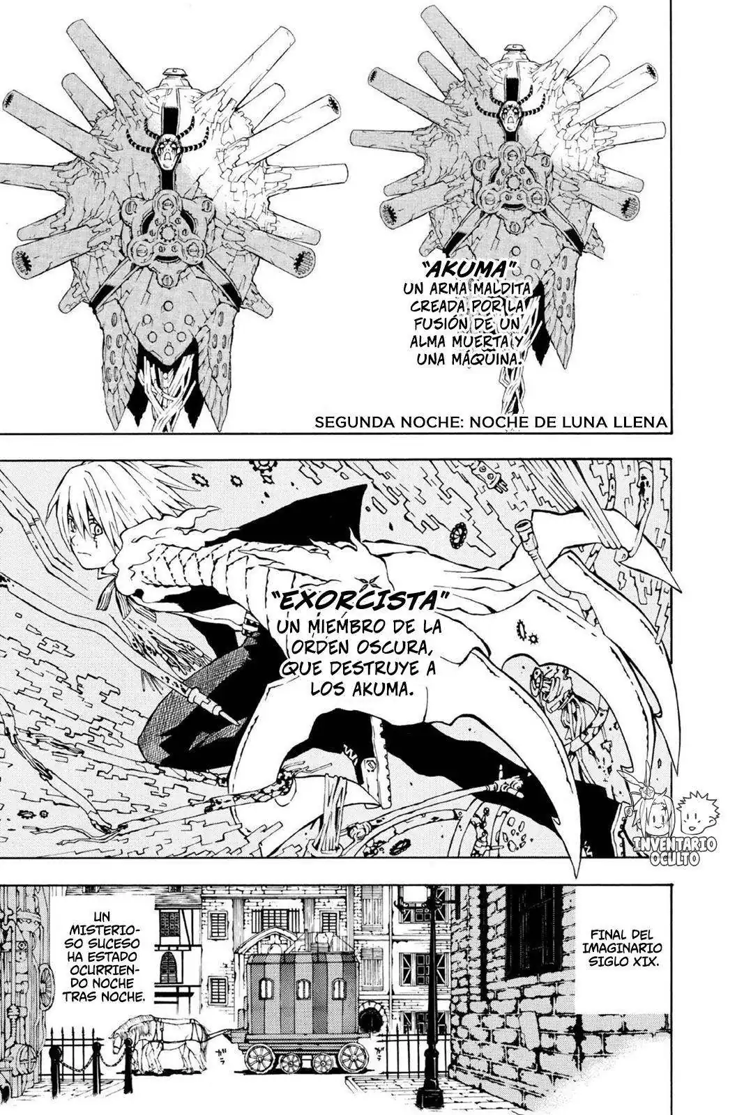Página 2 — D.Gray-man Capítulo 2