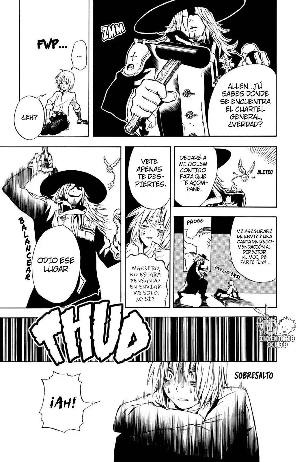Página 6 — D.Gray-man Capítulo 2