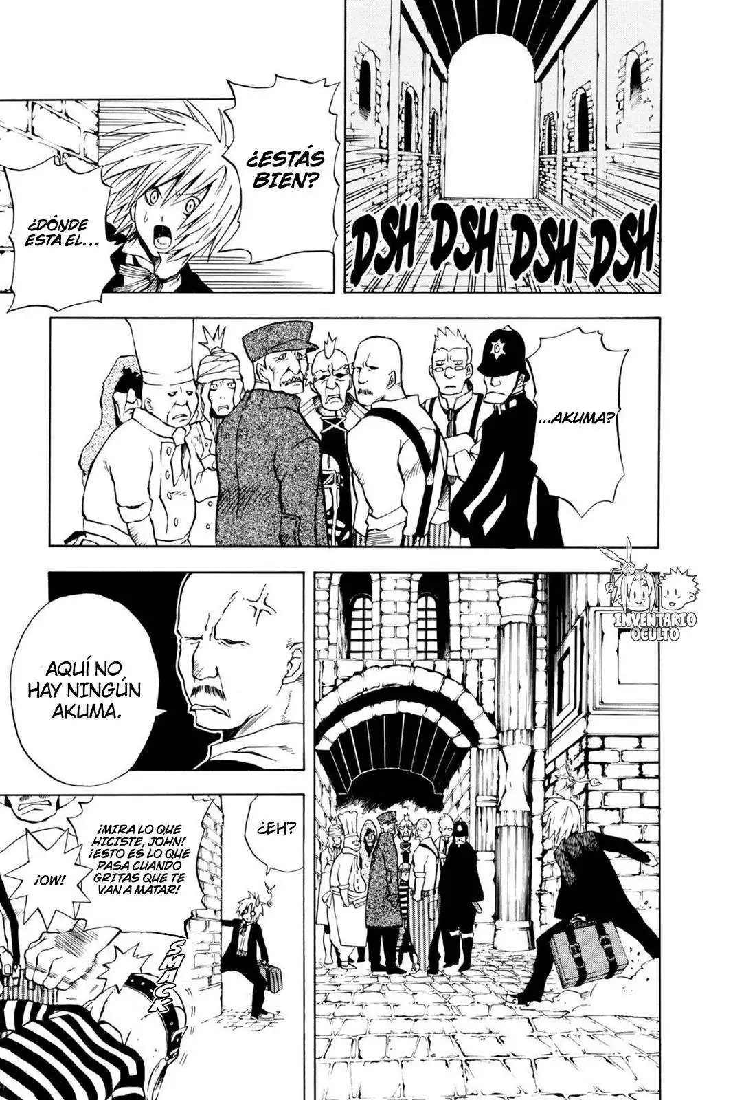 Página 8 — D.Gray-man Capítulo 2