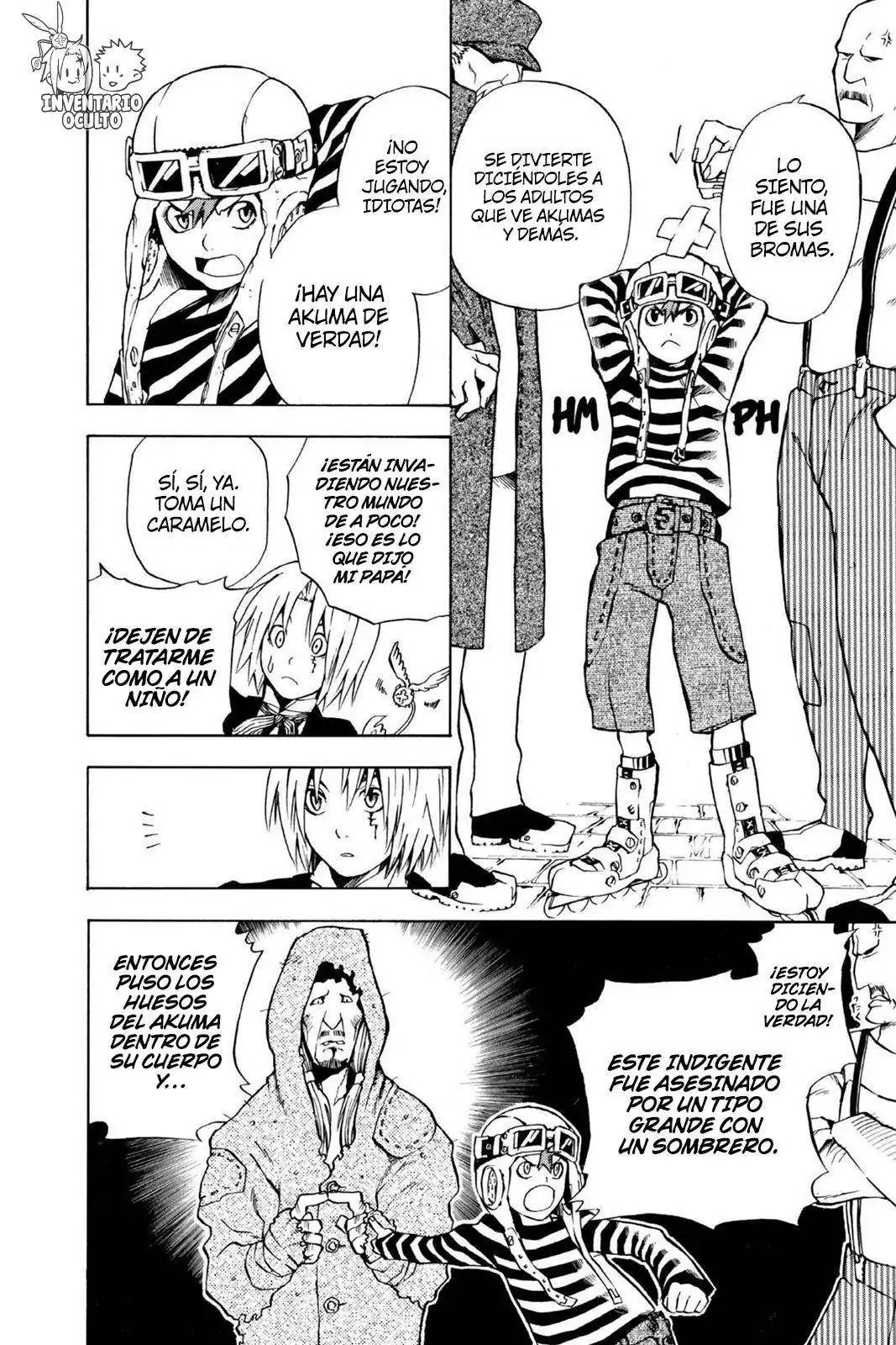 Página 9 — D.Gray-man Capítulo 2