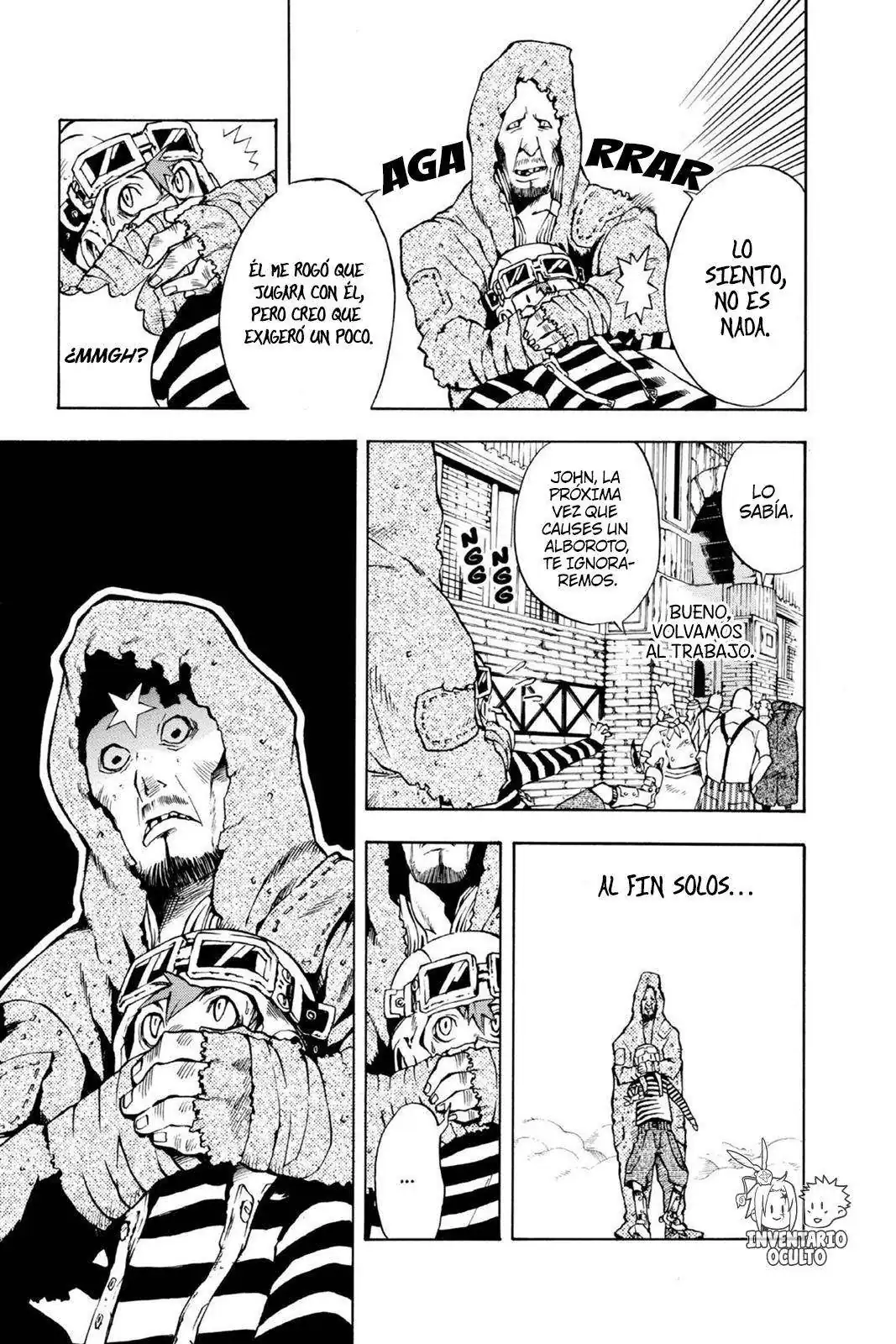 Página 10 — D.Gray-man Capítulo 2