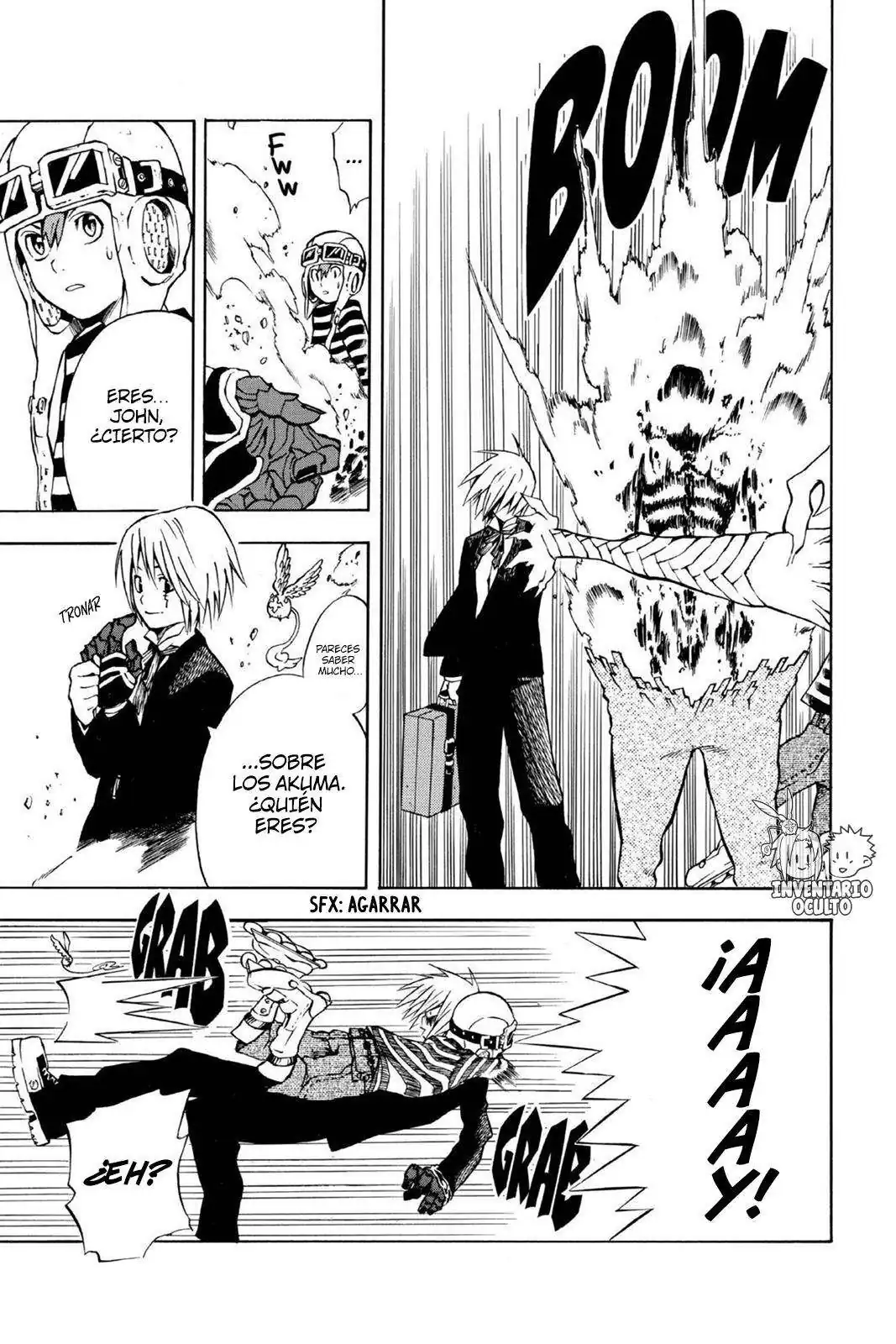 Página 12 — D.Gray-man Capítulo 2
