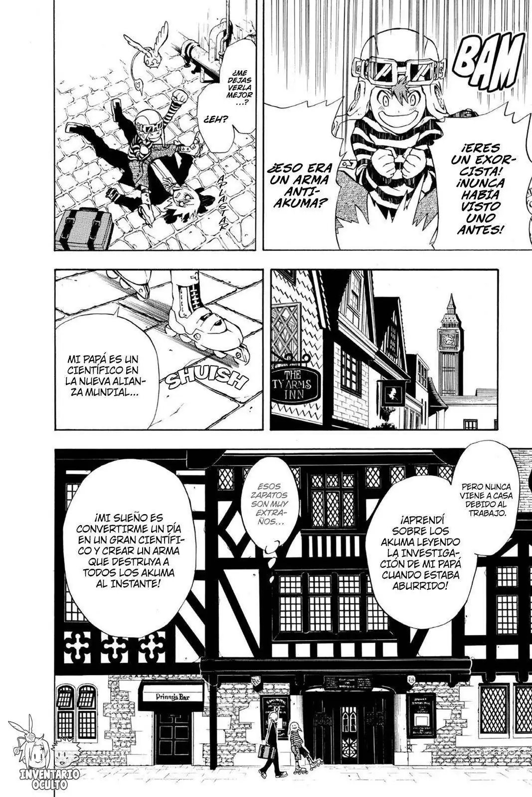 Página 13 — D.Gray-man Capítulo 2