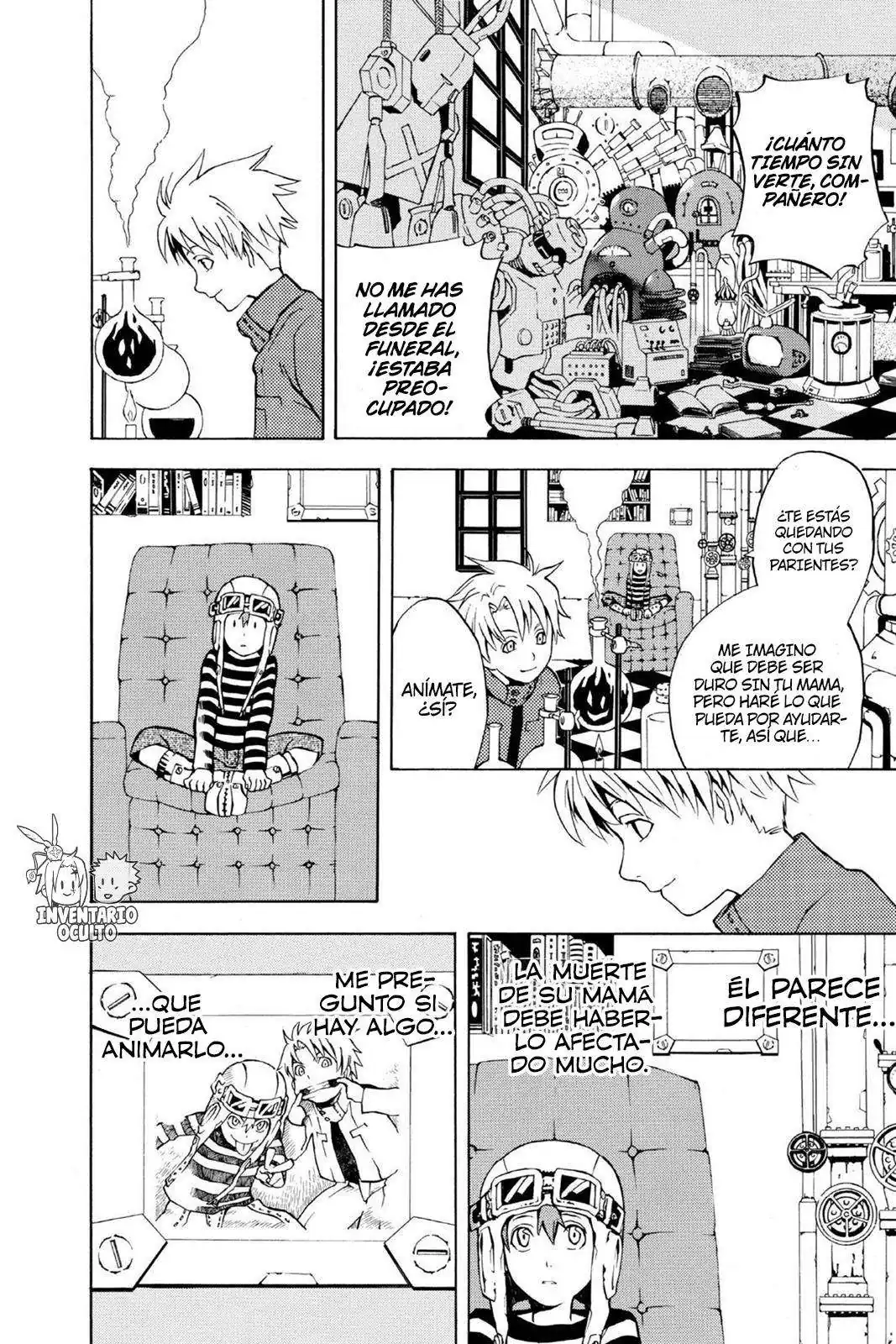 Página 17 — D.Gray-man Capítulo 2