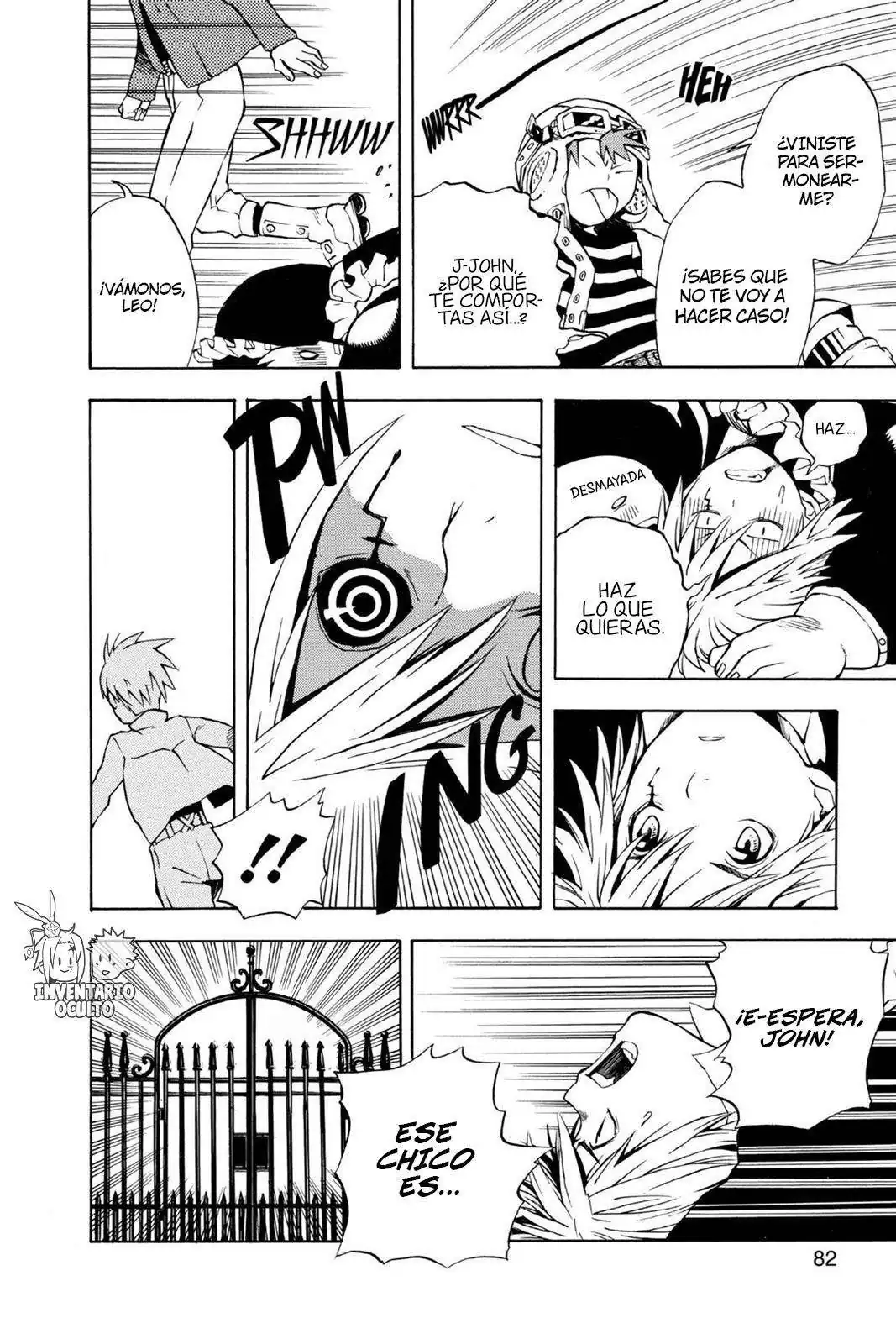 Página 21 — D.Gray-man Capítulo 2