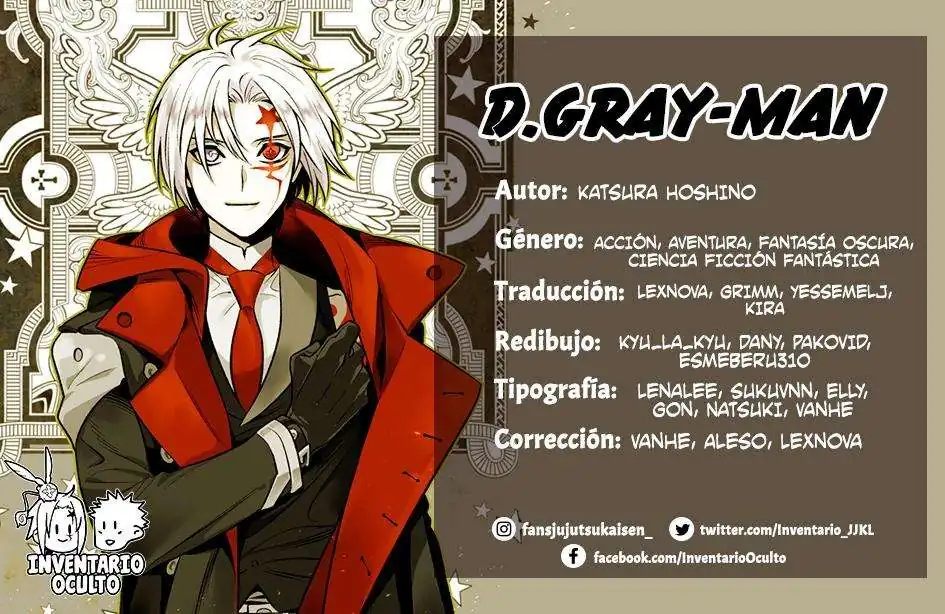Página 1 — D.Gray-man Capítulo 3