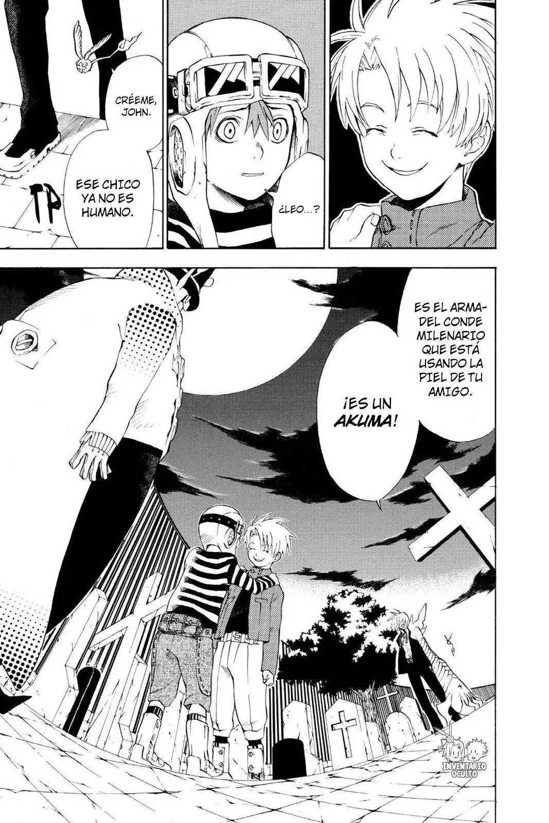 Página 3 — D.Gray-man Capítulo 3