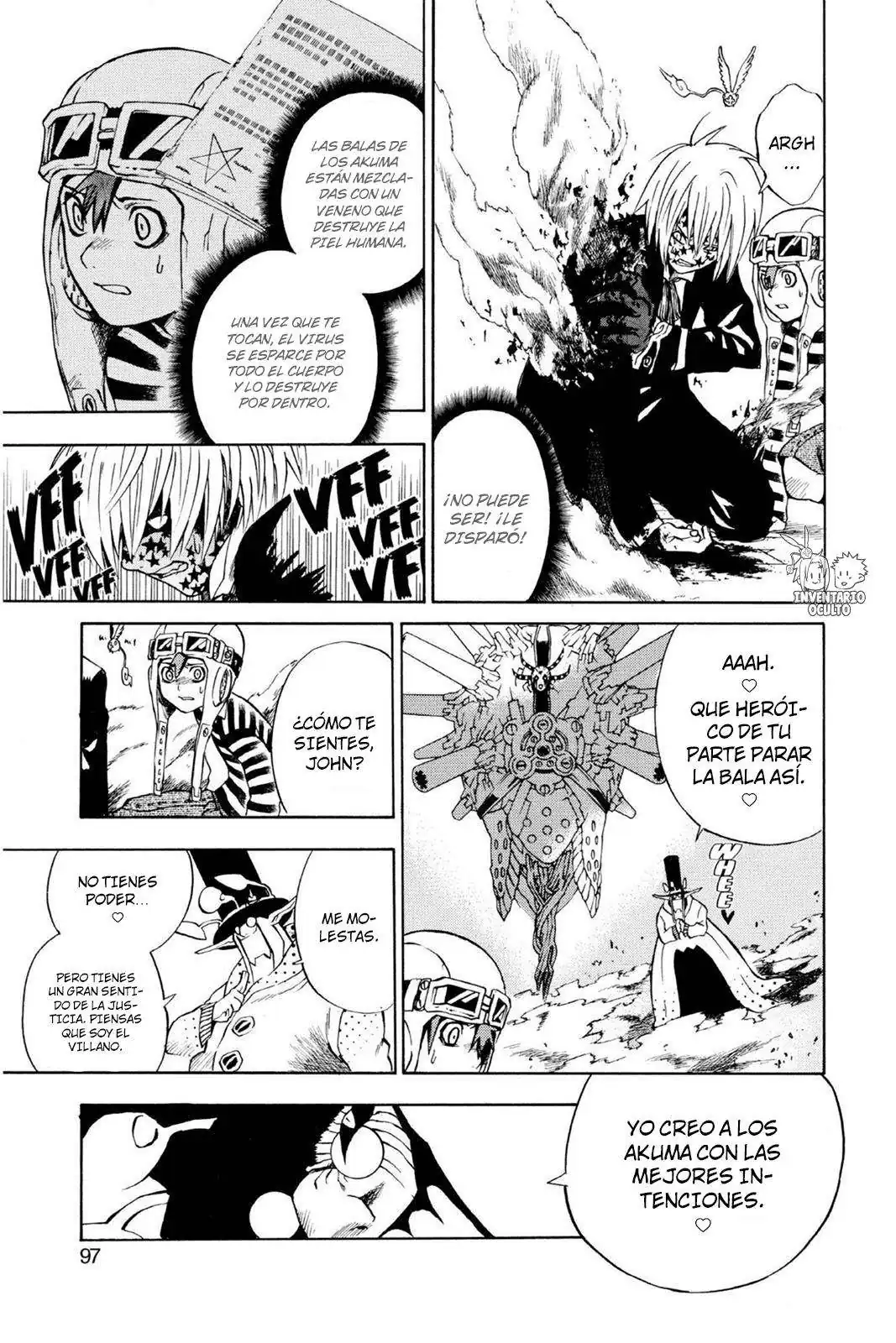 Página 9 — D.Gray-man Capítulo 3