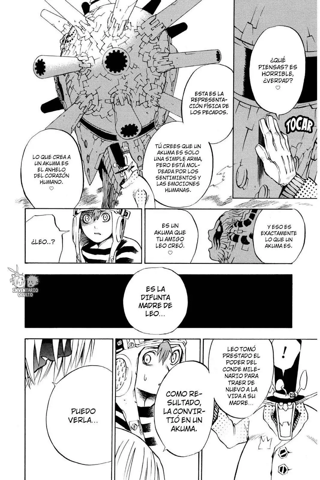 Página 10 — D.Gray-man Capítulo 3
