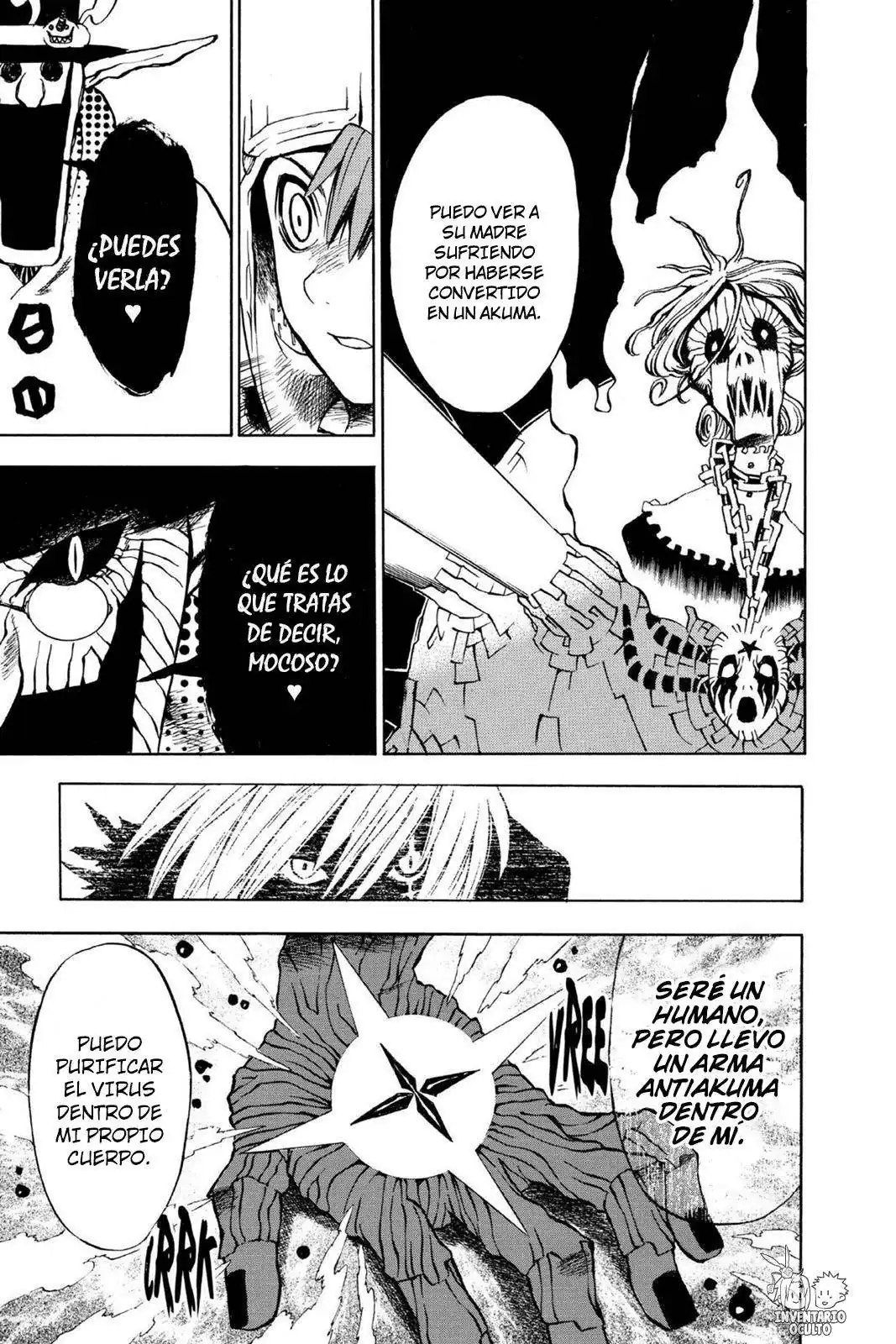 Página 11 — D.Gray-man Capítulo 3