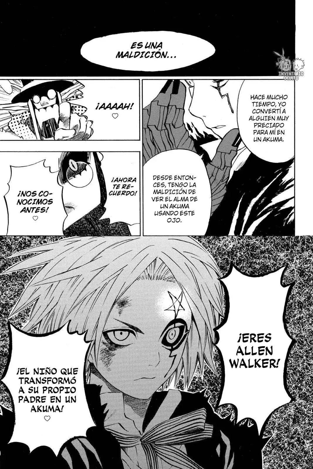 Página 13 — D.Gray-man Capítulo 3