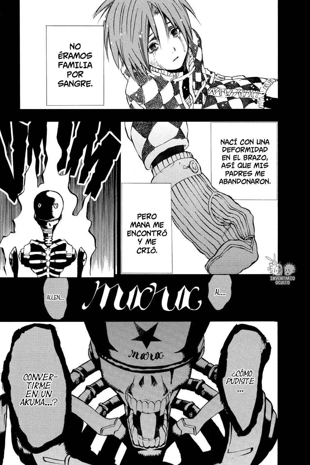 Página 15 — D.Gray-man Capítulo 3
