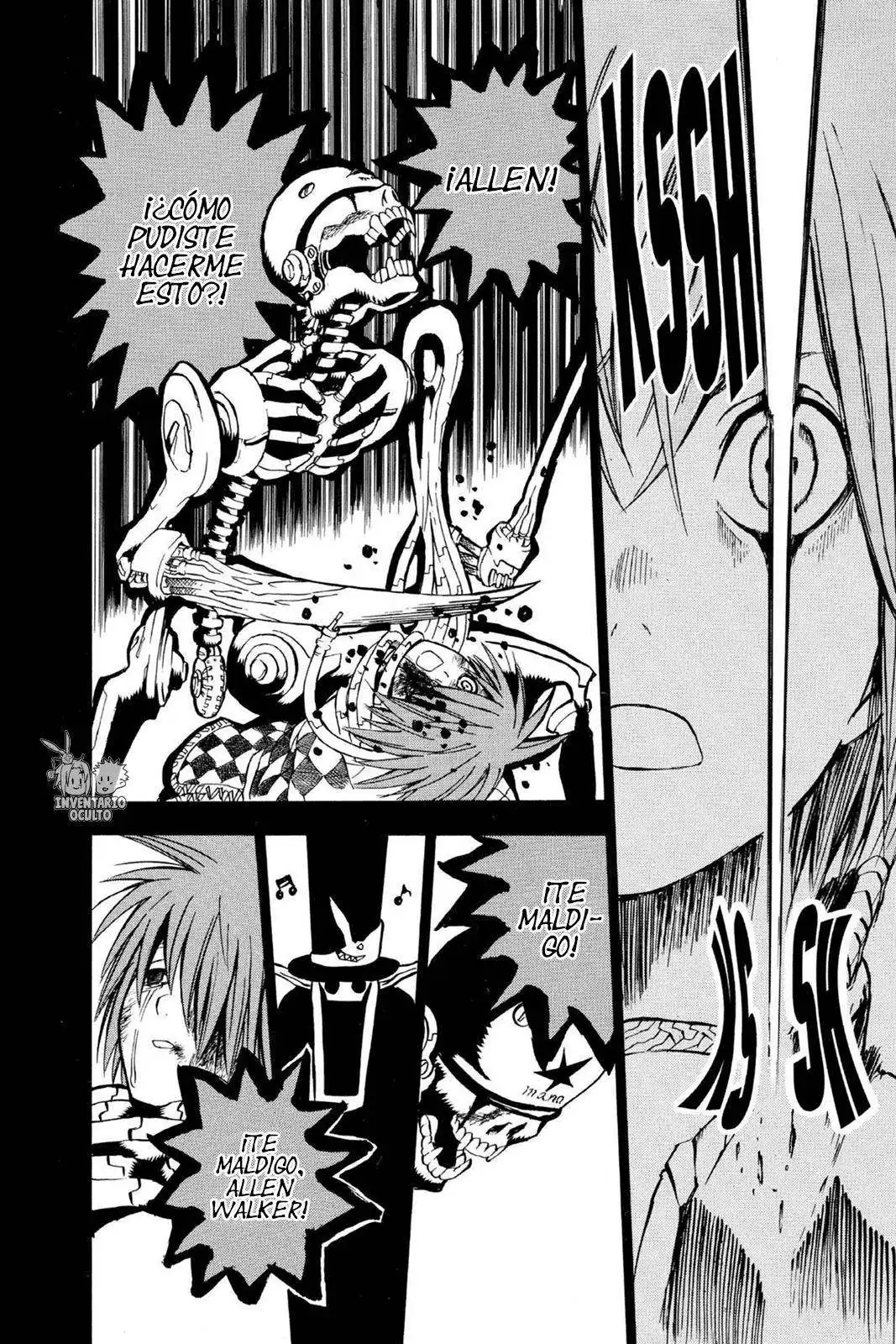 Página 16 — D.Gray-man Capítulo 3