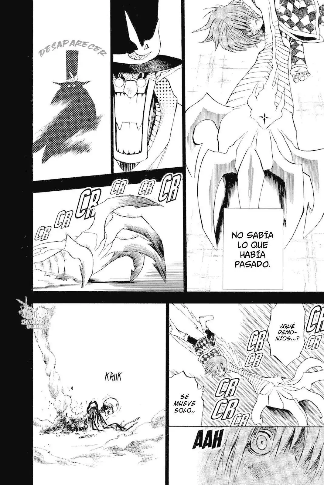Página 18 — D.Gray-man Capítulo 3