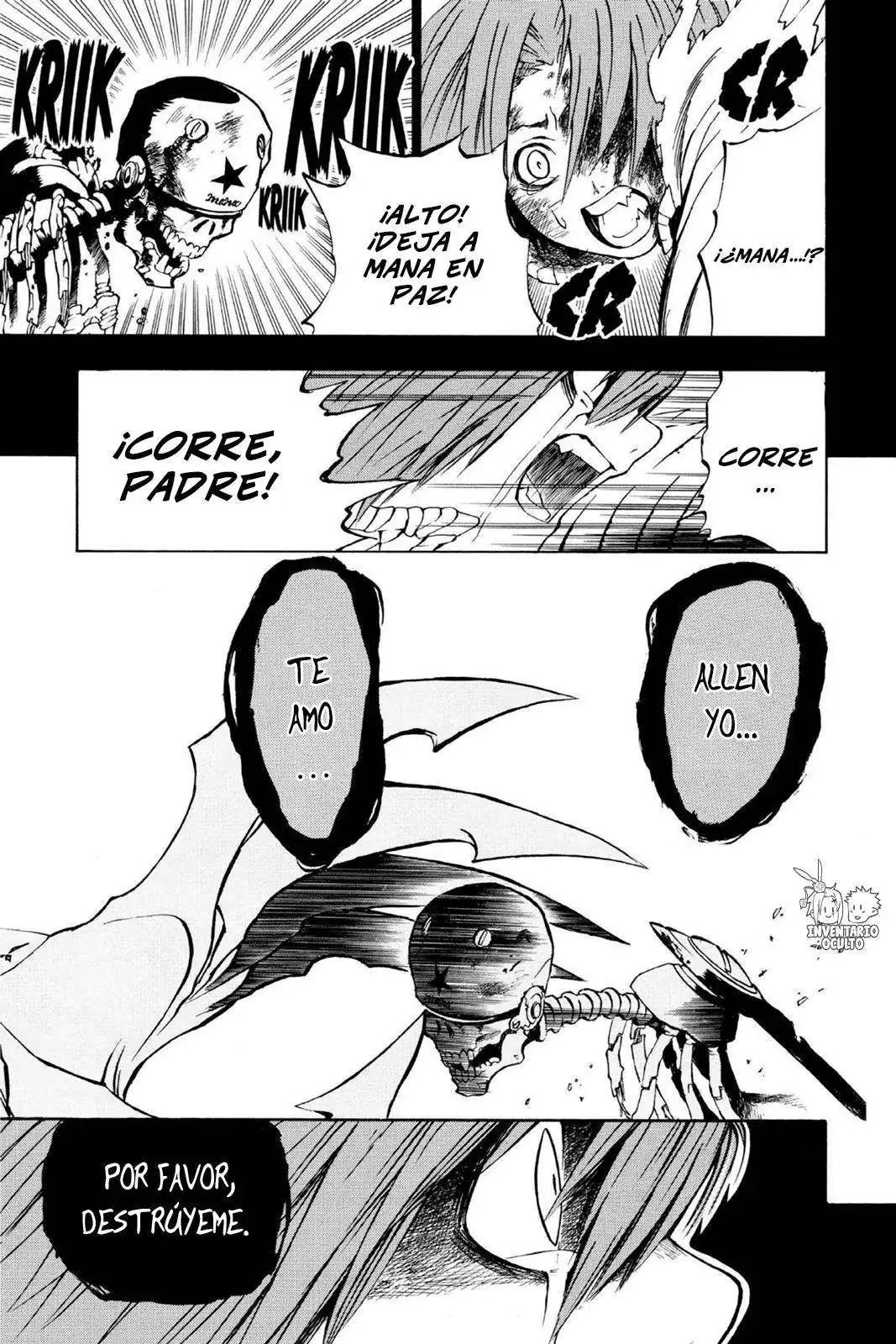Página 19 — D.Gray-man Capítulo 3