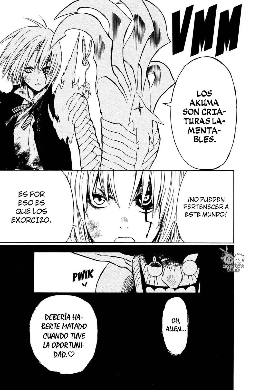 Página 23 — D.Gray-man Capítulo 3