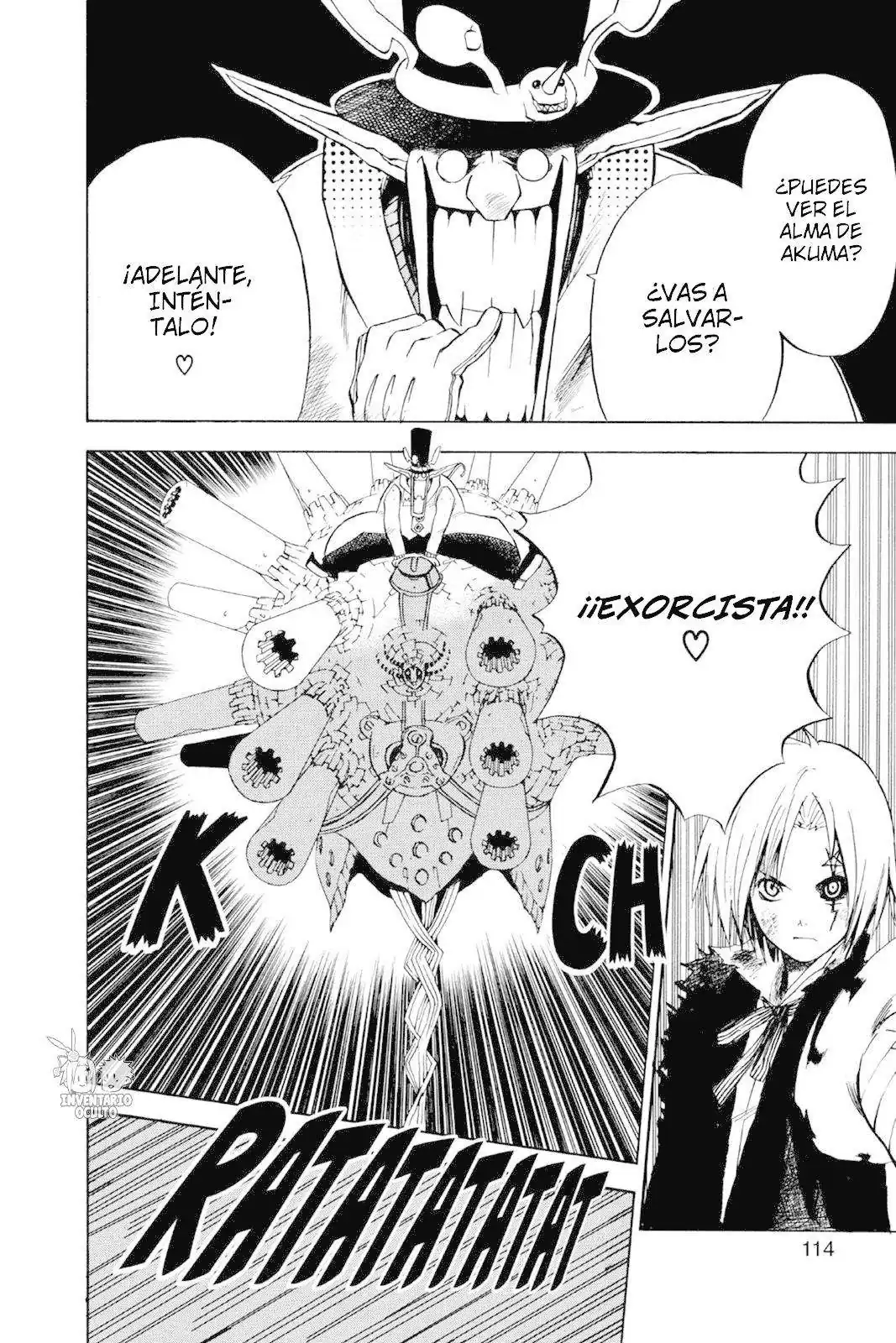Página 3 — D.Gray-man Capítulo 4