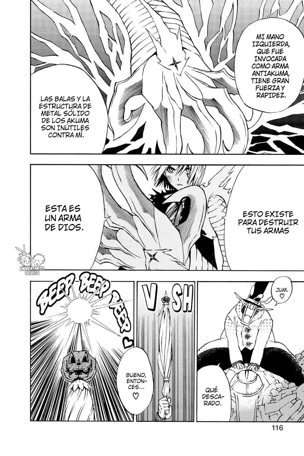 Página 5 — D.Gray-man Capítulo 4