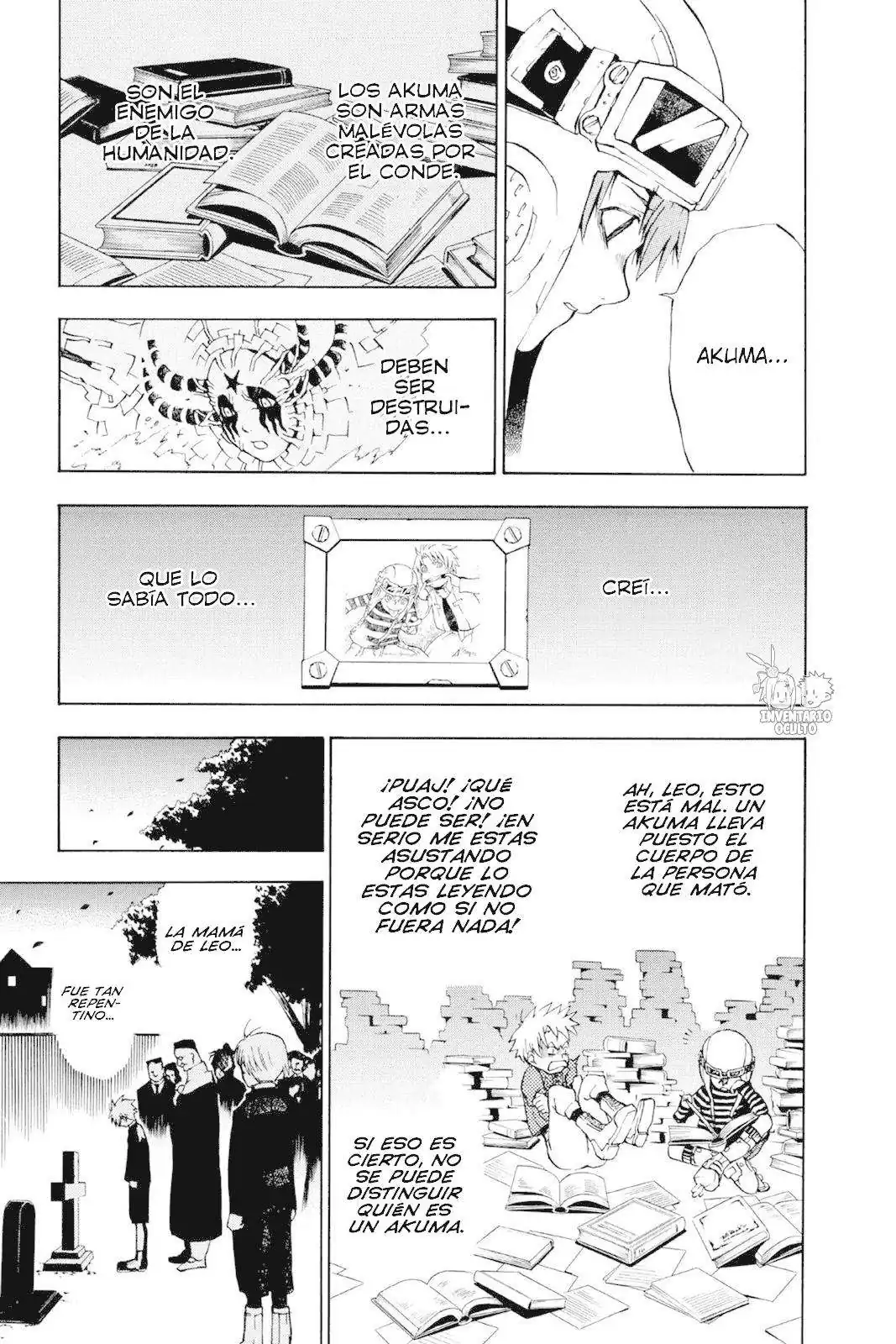 Página 8 — D.Gray-man Capítulo 4