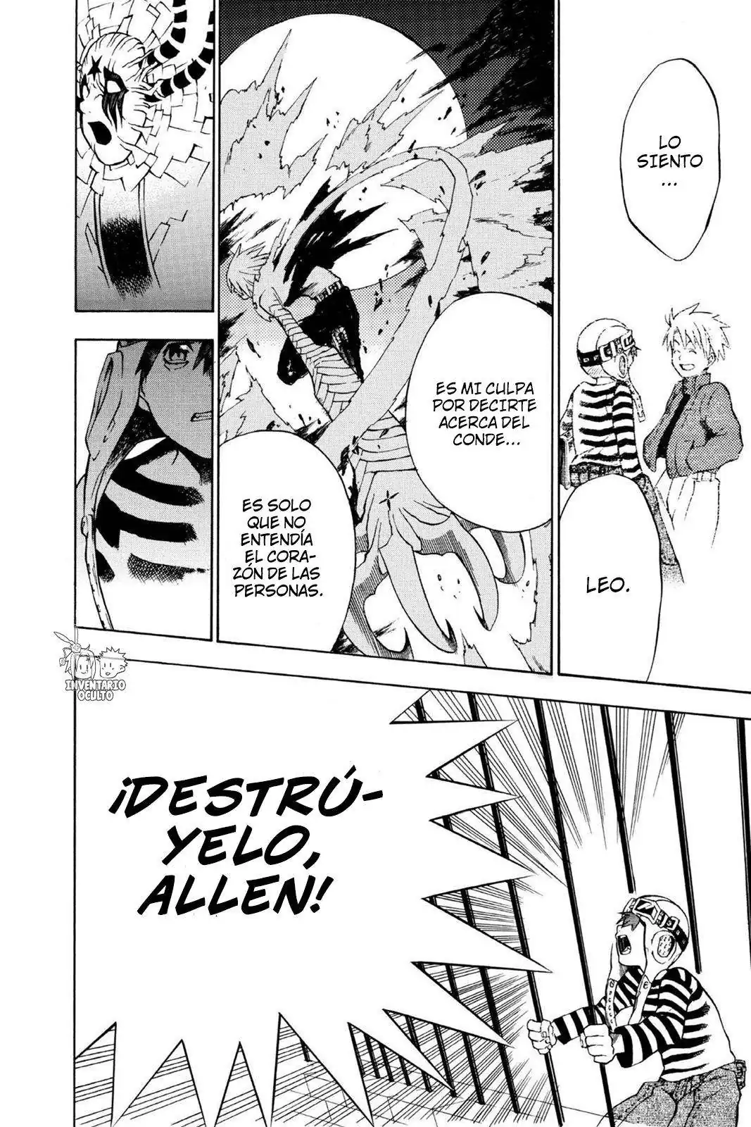 Página 11 — D.Gray-man Capítulo 4