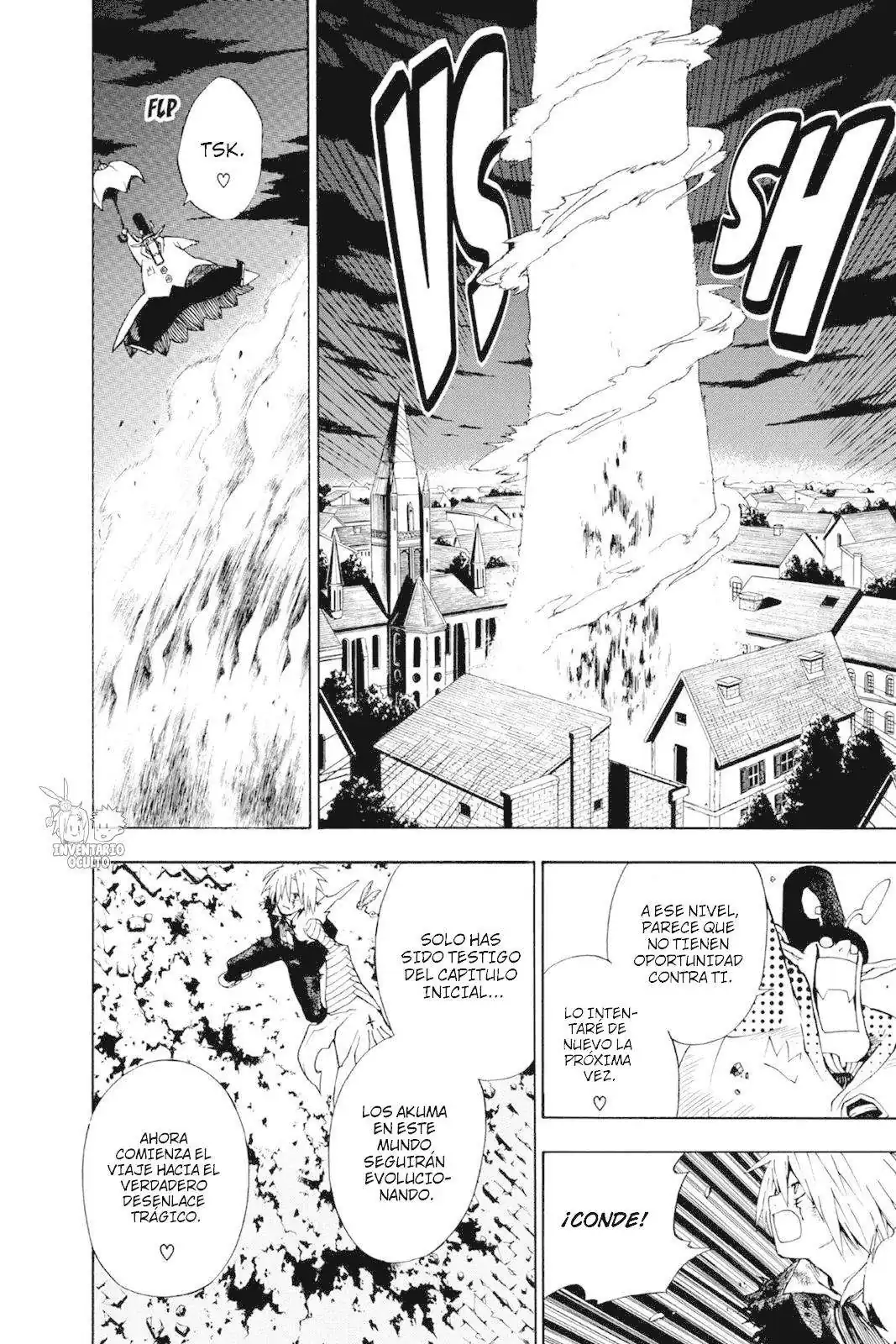 Página 15 — D.Gray-man Capítulo 4