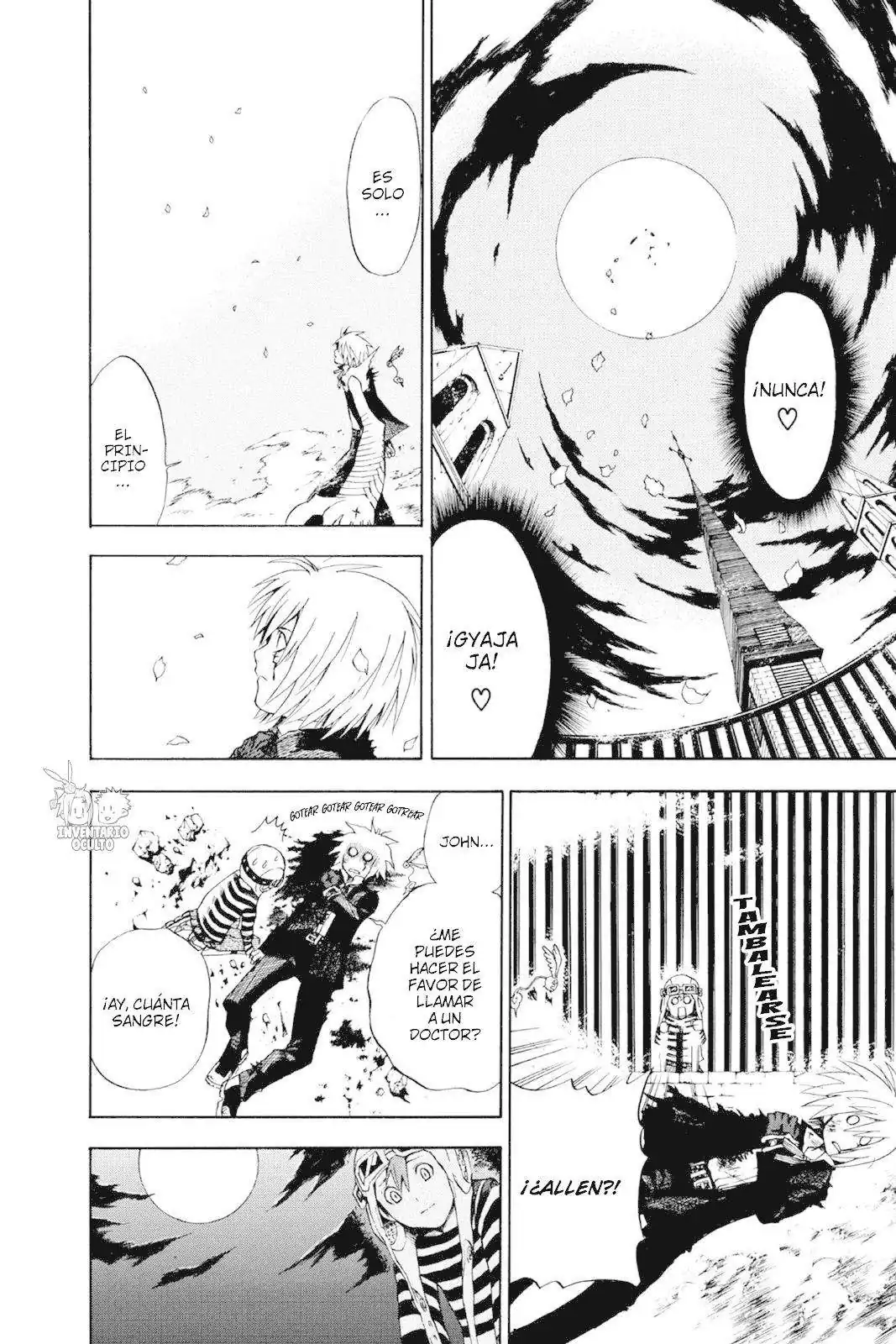 Página 17 — D.Gray-man Capítulo 4