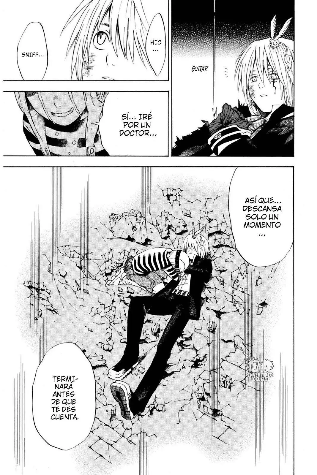 Página 18 — D.Gray-man Capítulo 4