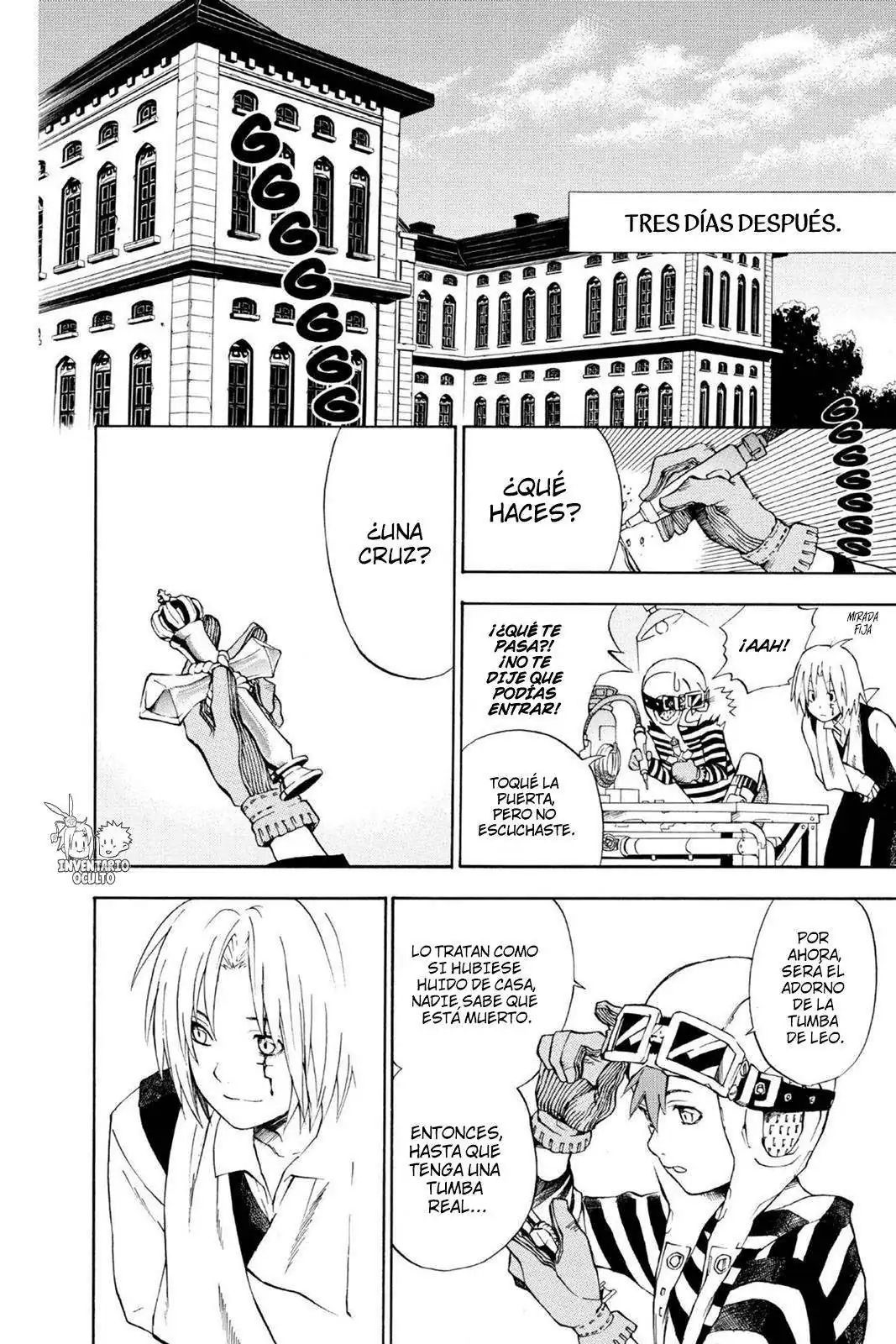 Página 19 — D.Gray-man Capítulo 4
