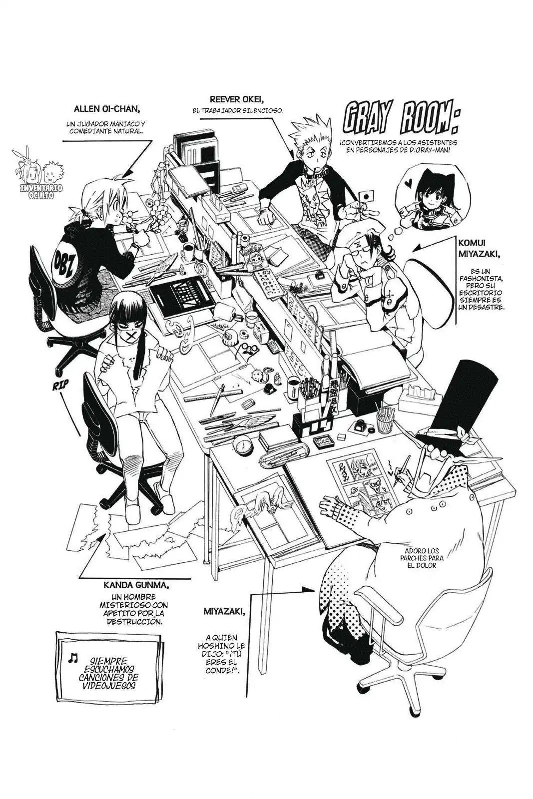 Página 21 — D.Gray-man Capítulo 4